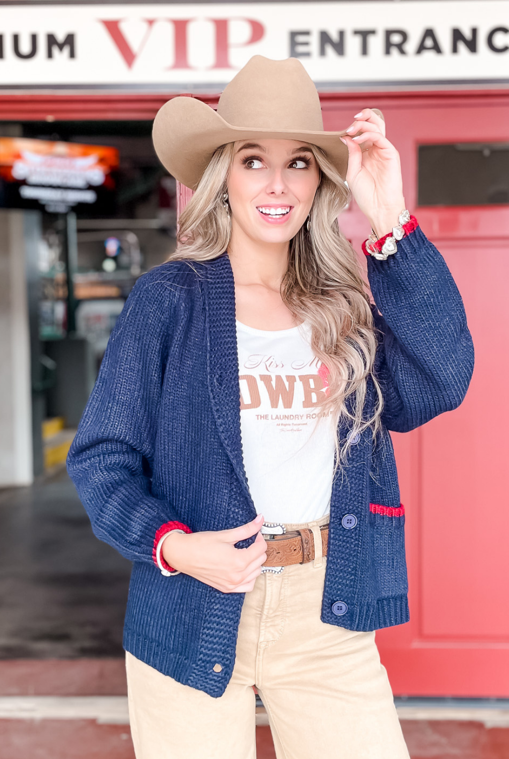 USA Varsity Flag Cardigan