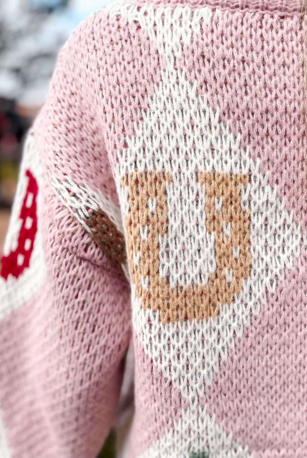 Rodeo Argyle Cardigan