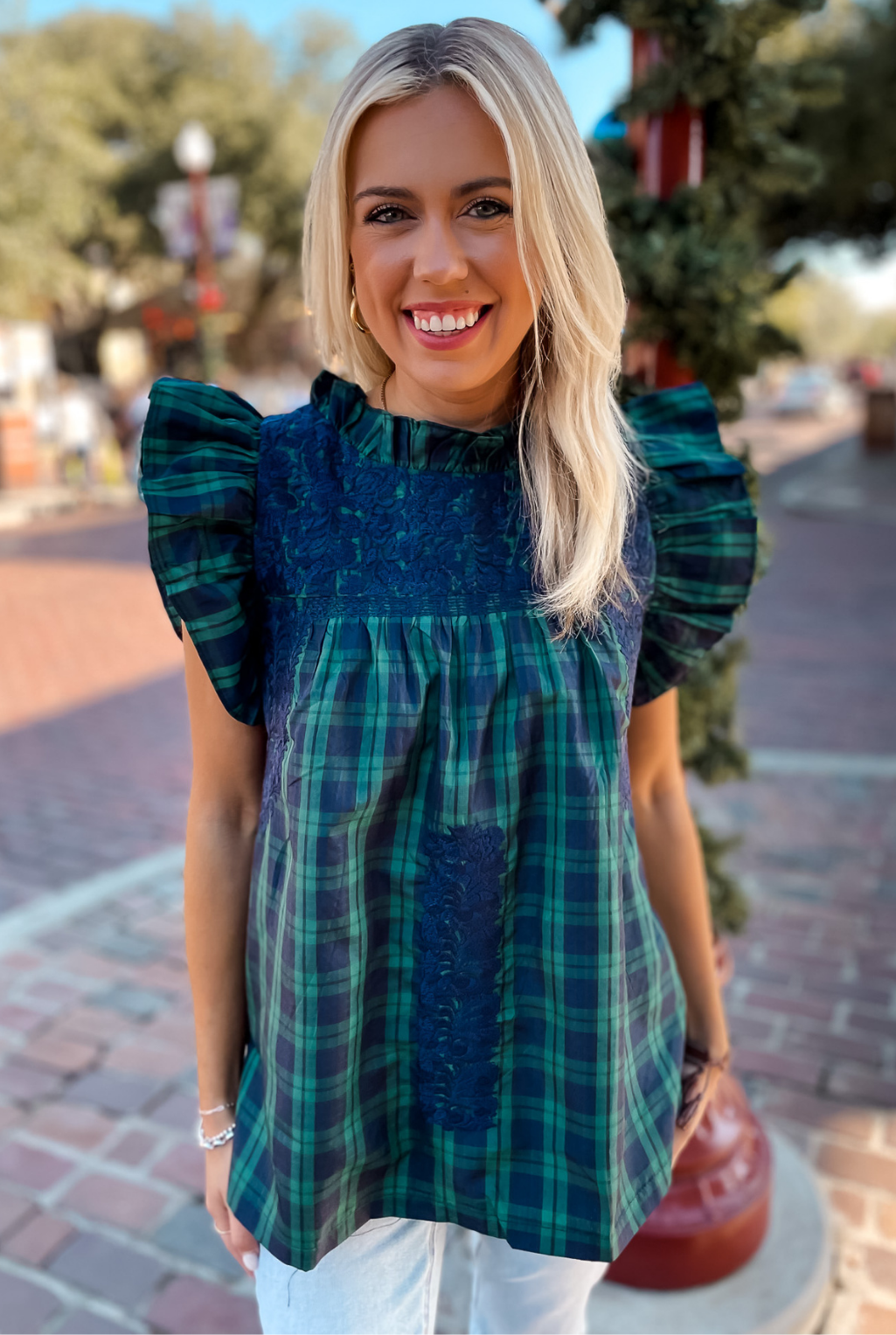 J Marie - Joyce Ruffle Top