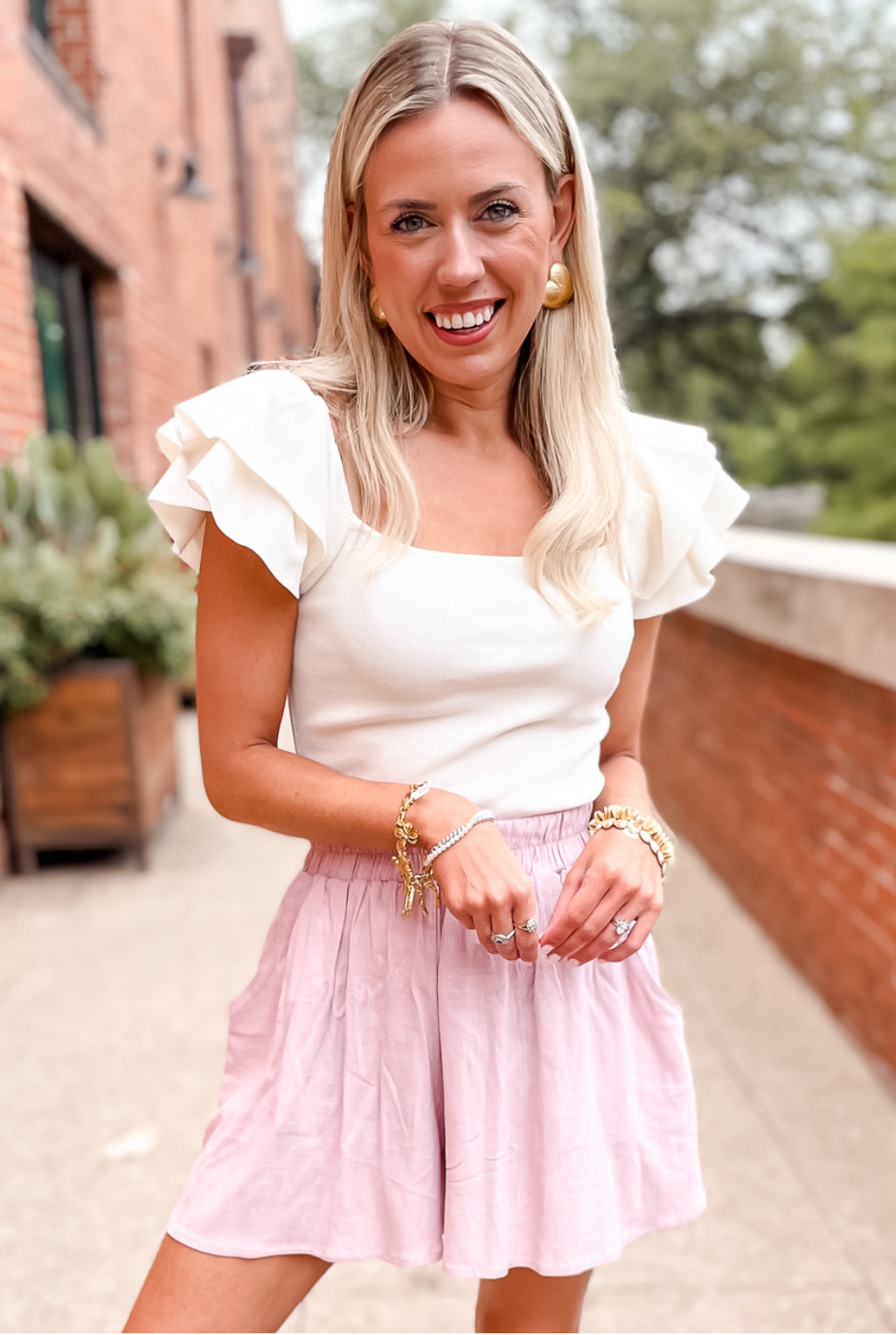 Duel Pocket Swing Shorts - Rose