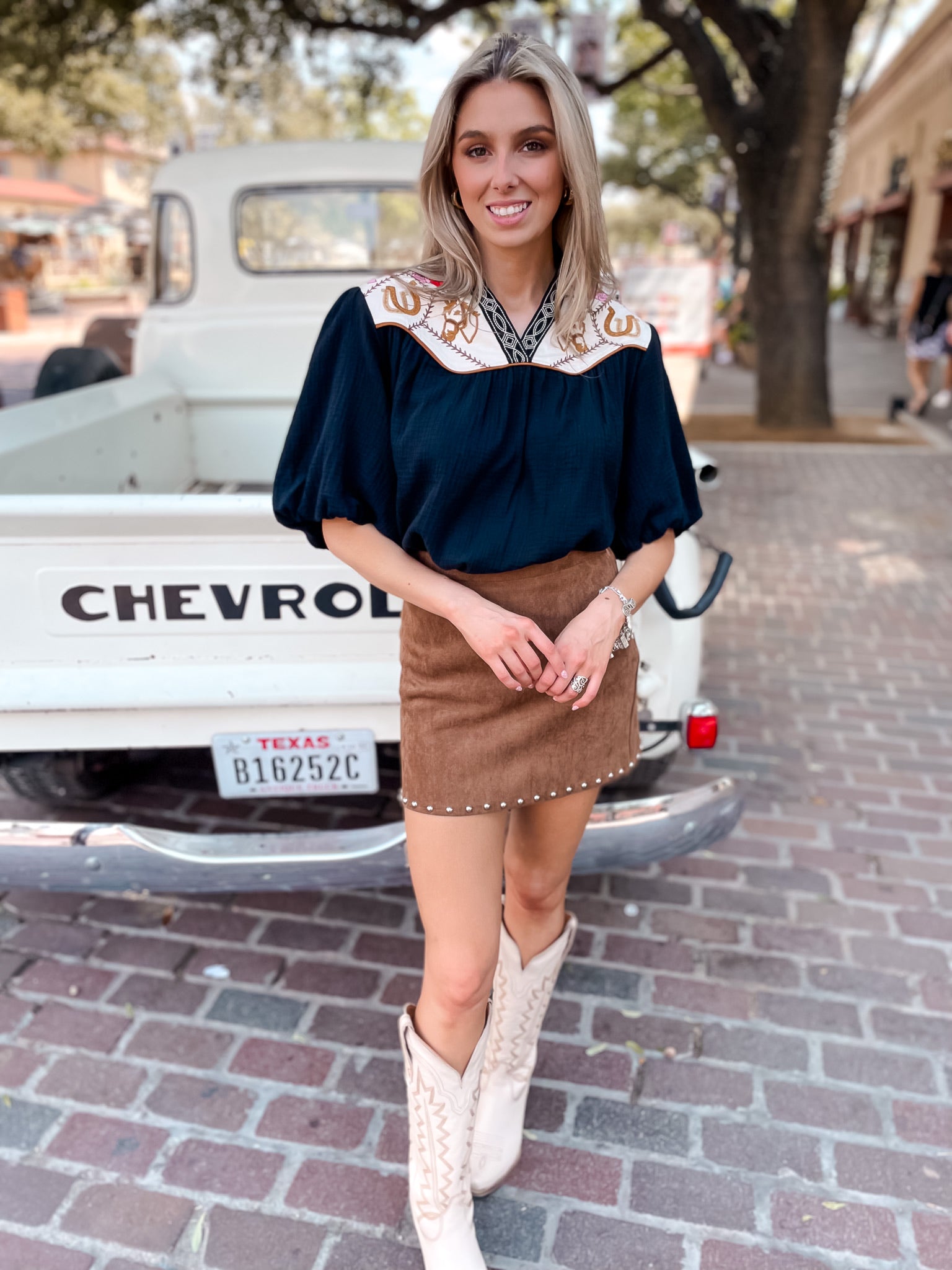 Coquette Equestrian Top