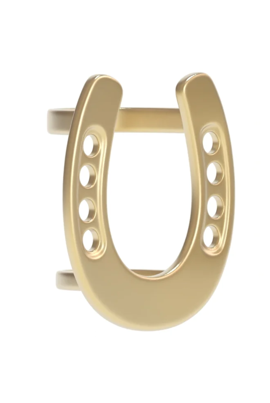 Lucky Horseshoe Scarf Ring