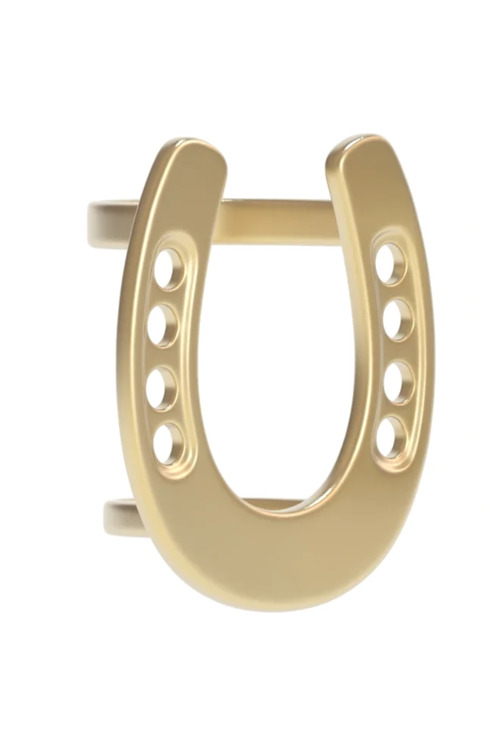 Luck Horseshoe Scarf Ring