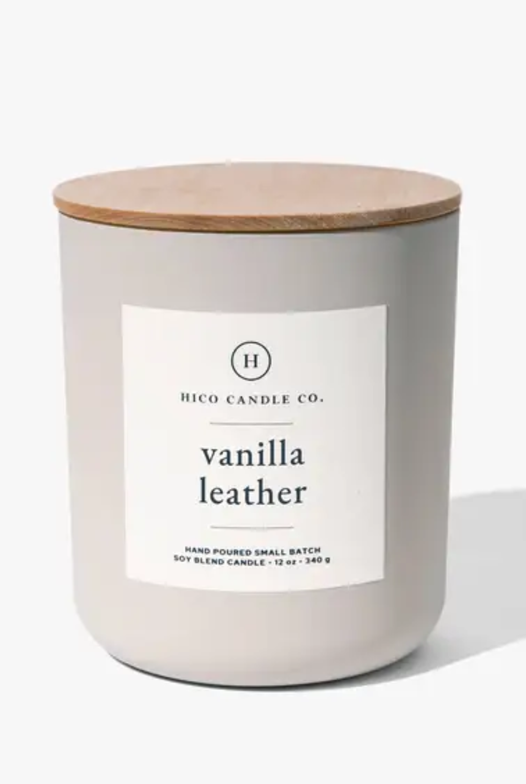 Vanilla Leather Candle