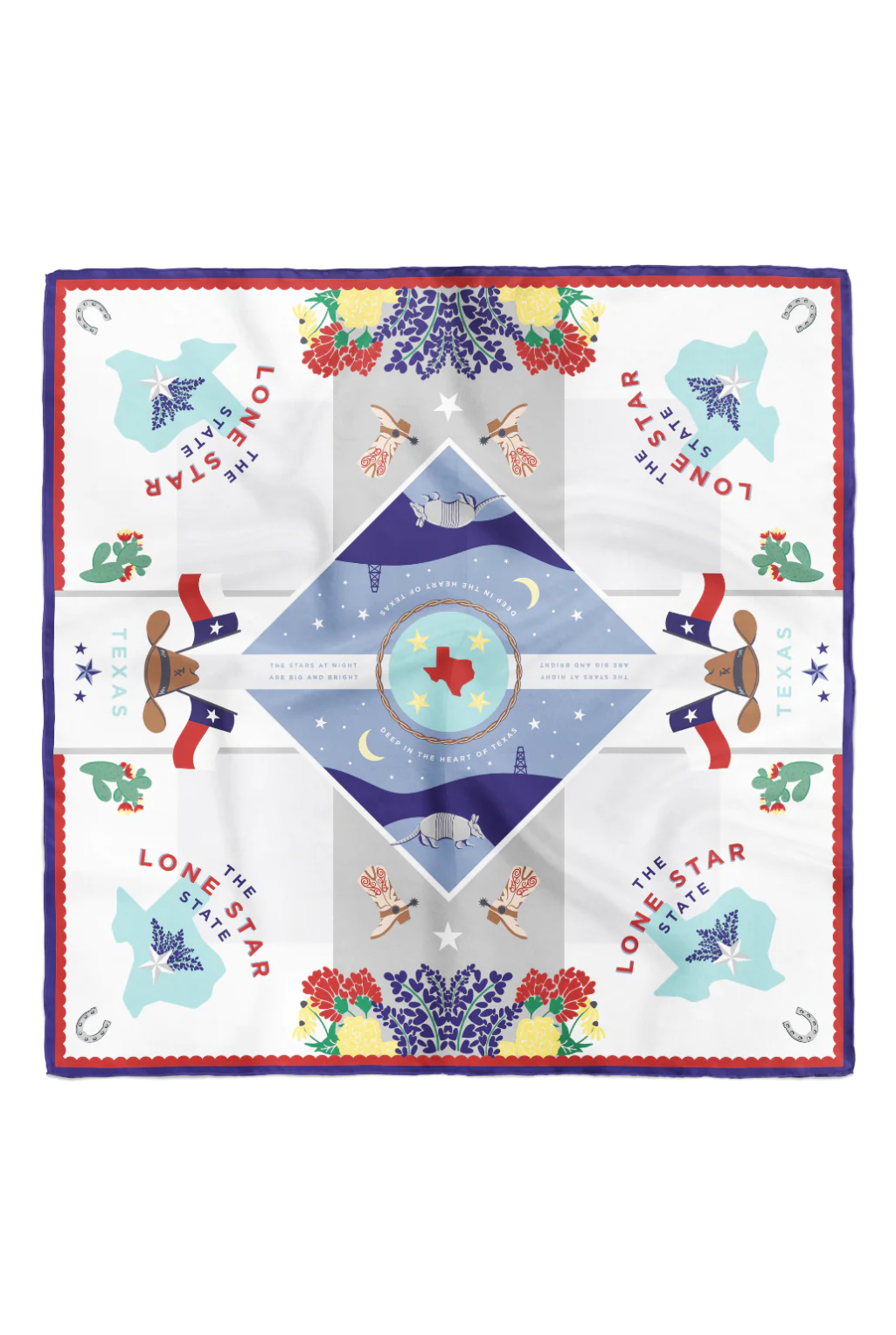 Lone Star State Silk Scarf