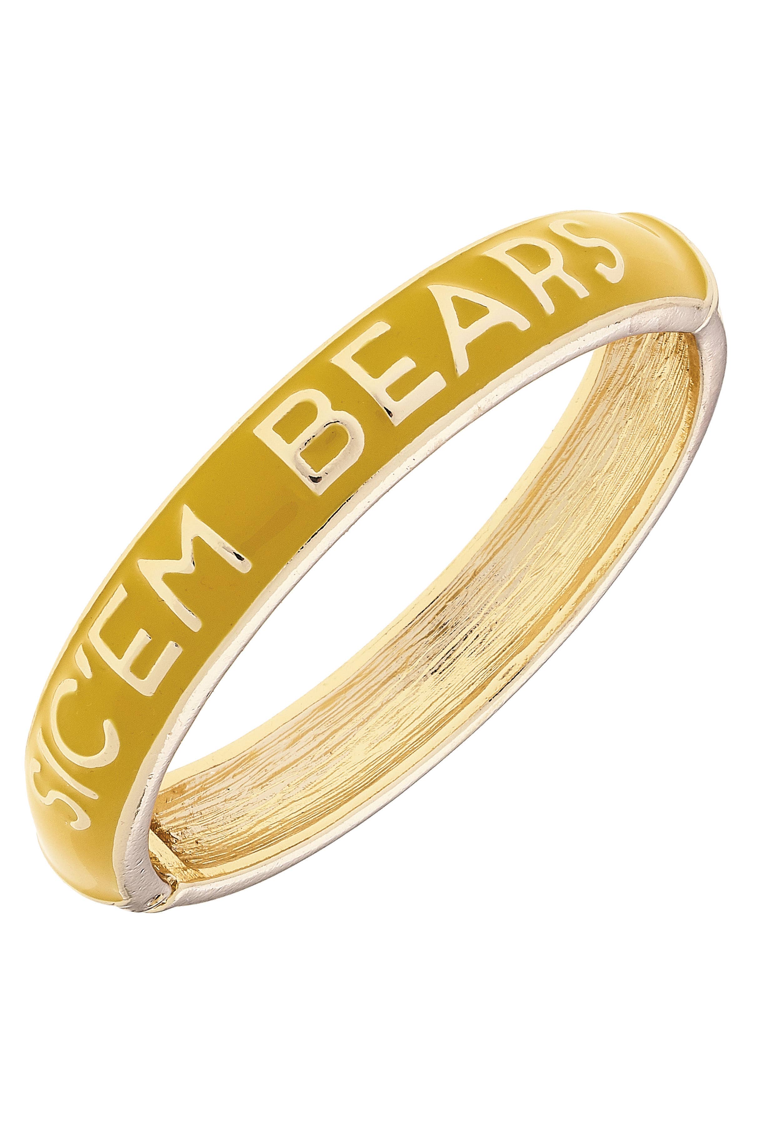 Baylor Bears Enamel Hinged Bangle