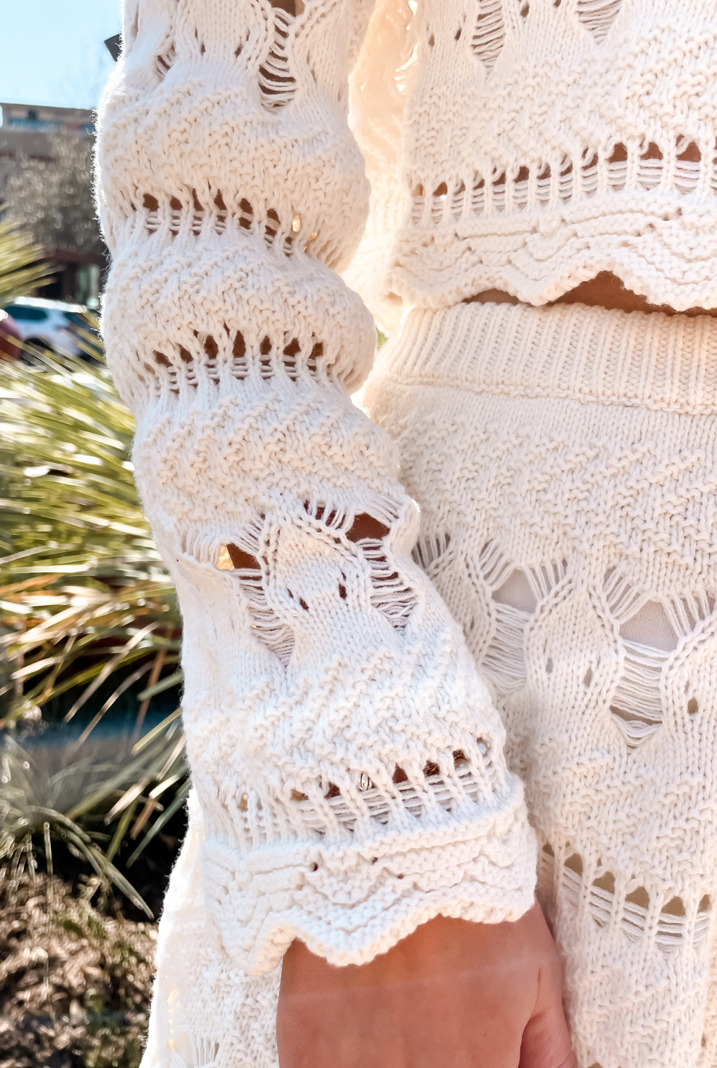 Scalloped Crochet Set