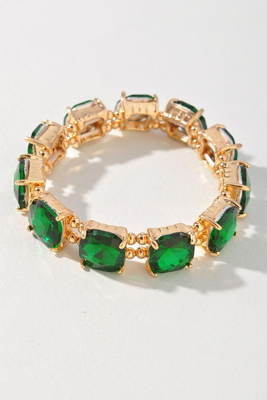 Gemstone Bracelet - Emerald