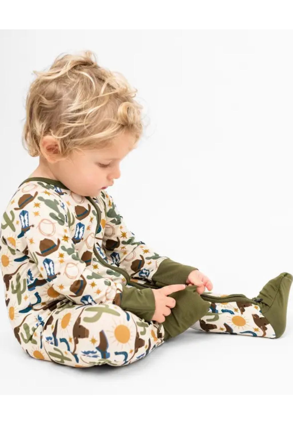 Howdy Western PJ Onesie