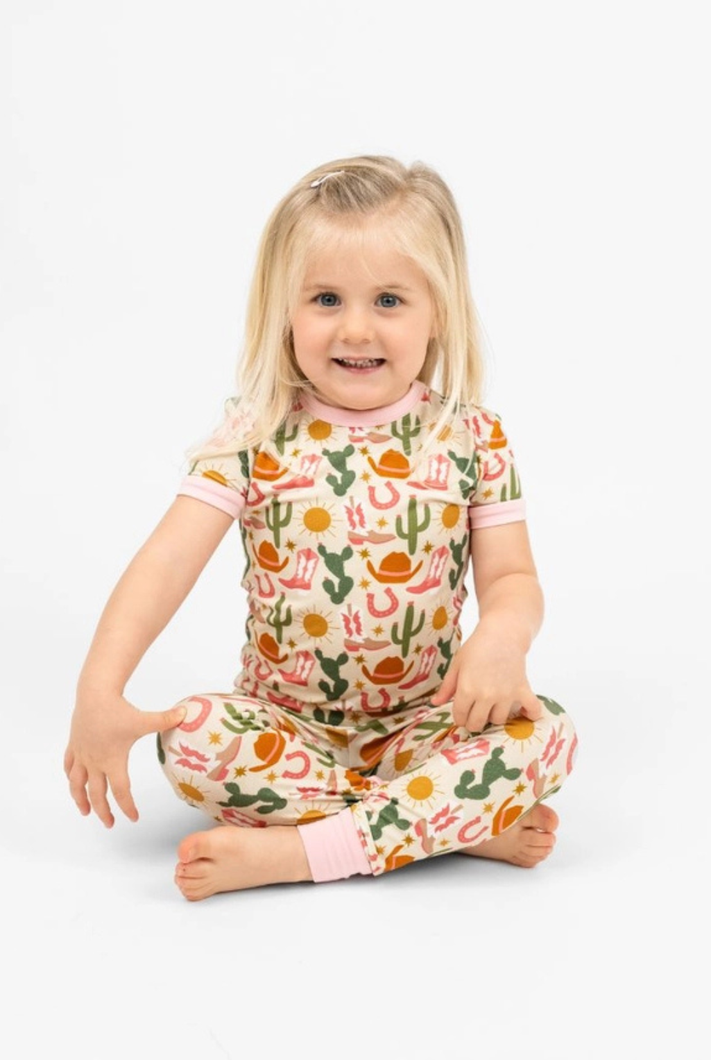 Hey Y'all Western PJ Set