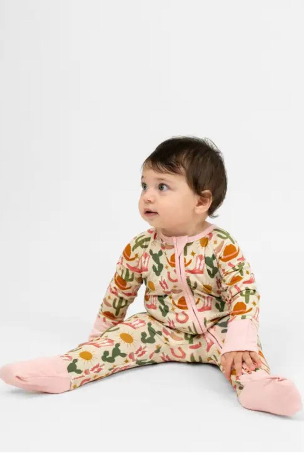 Hey Y'all Western PJ Onesie