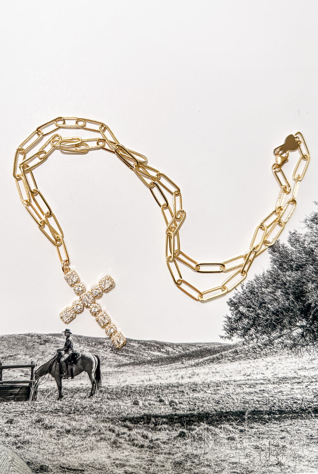 Heavenly Cross Necklace