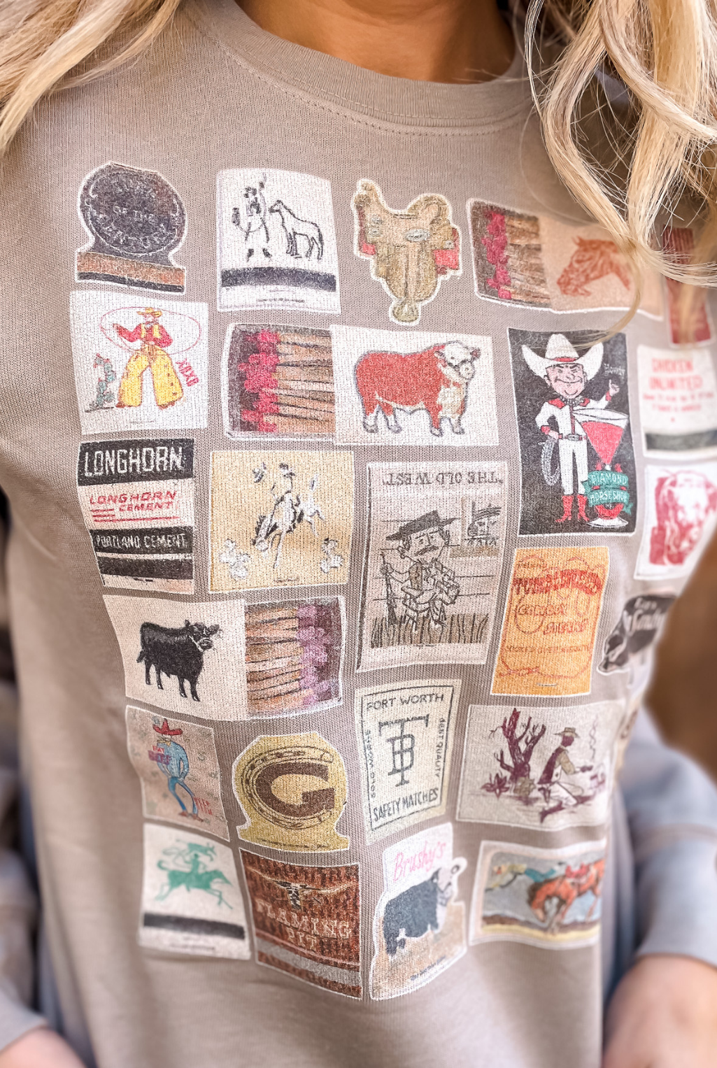 Western Matchbooks Sweatshirt