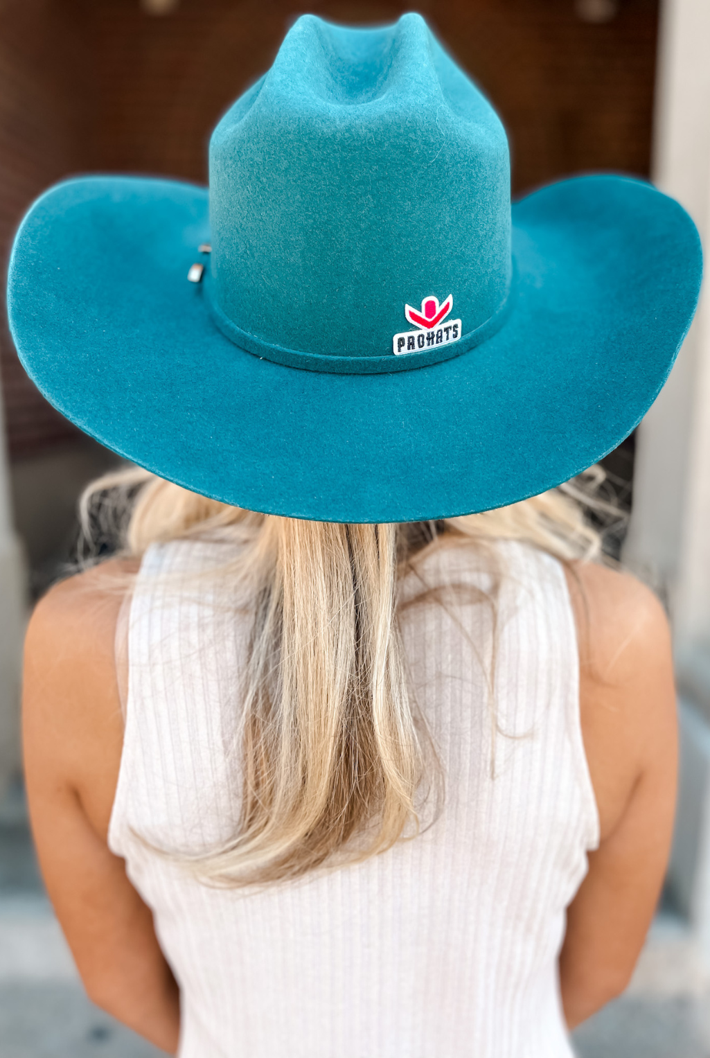 Stockshow Turquoise Hat
