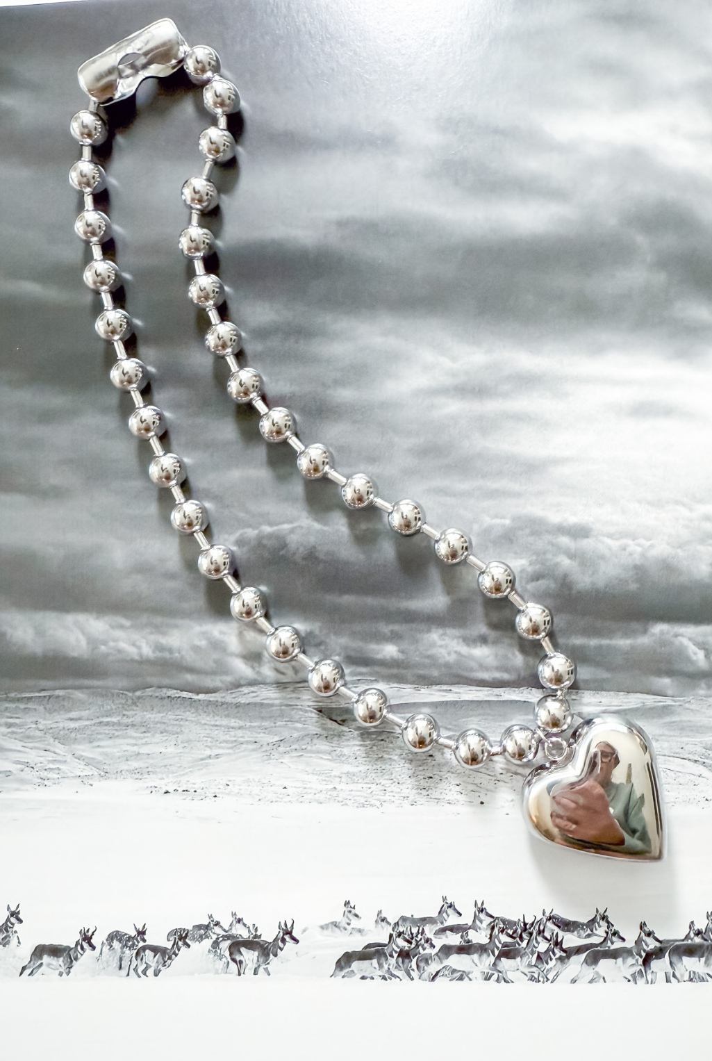 Love In All Necklace - Silver
