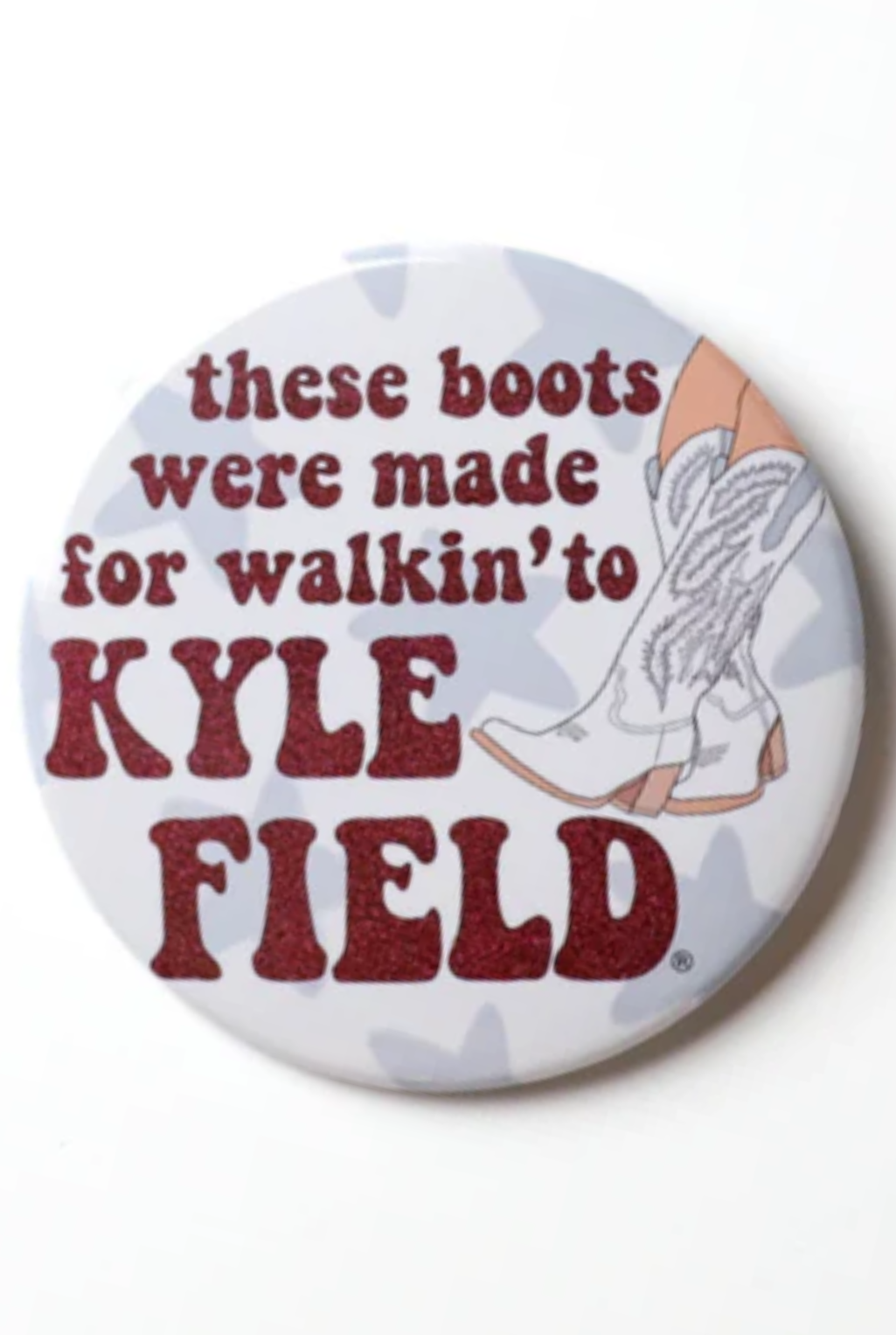 These Boots Game Day Button