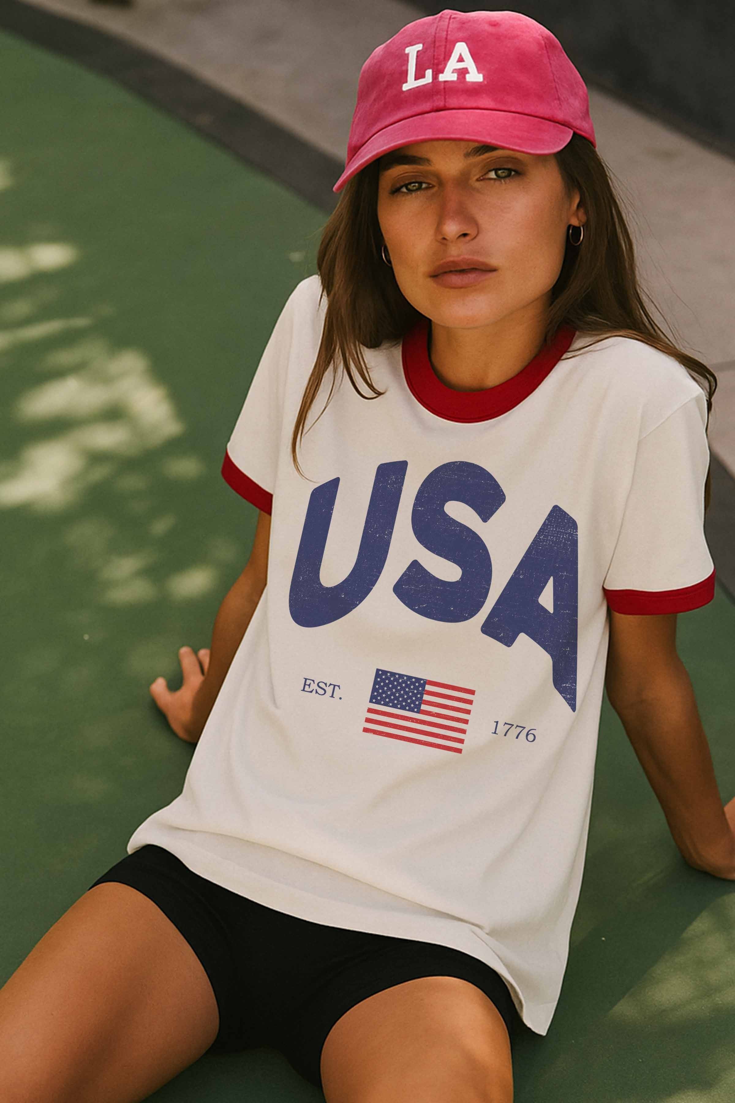 USA 250 Ringer T-Shirt