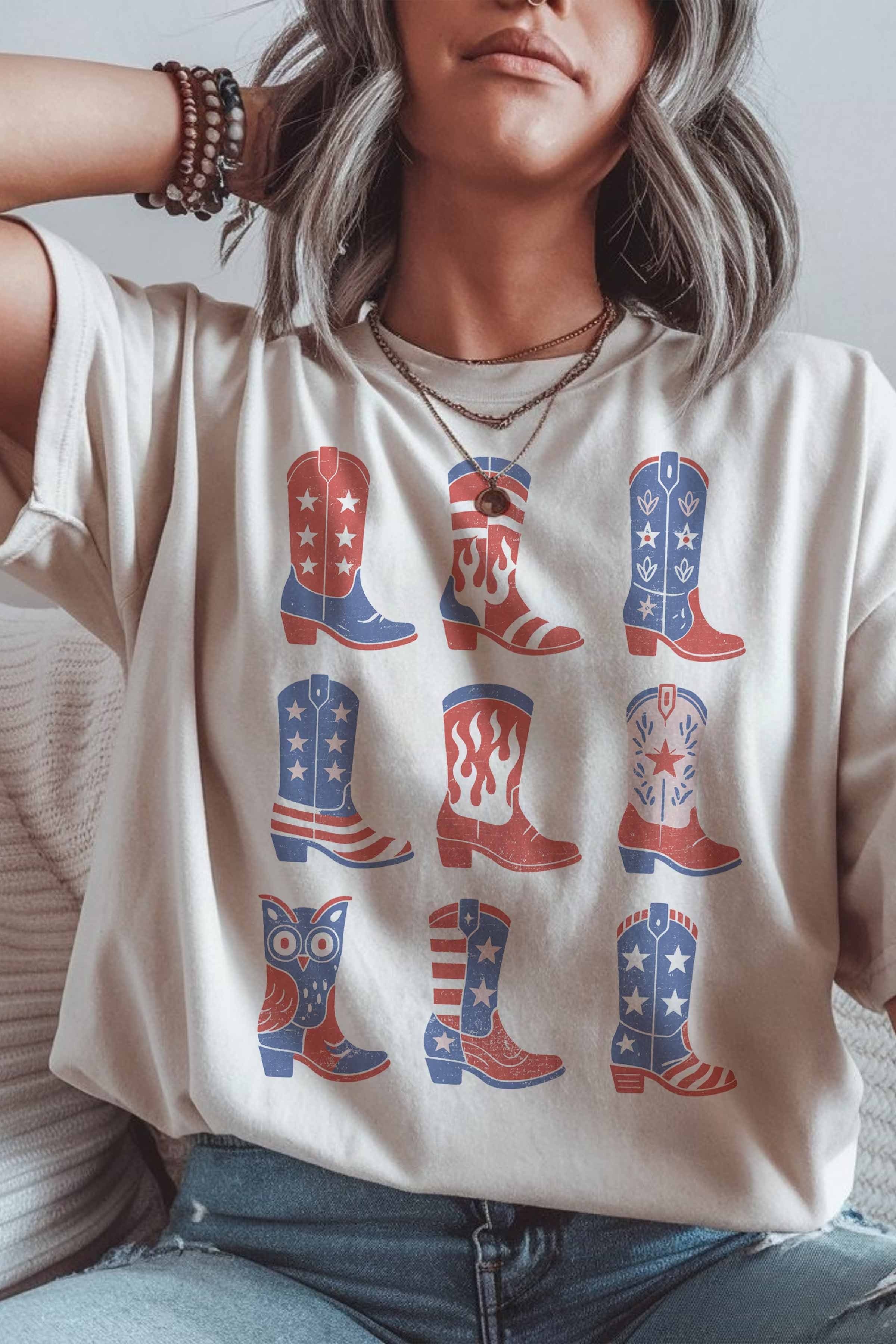 Americana Boots T-Shirt