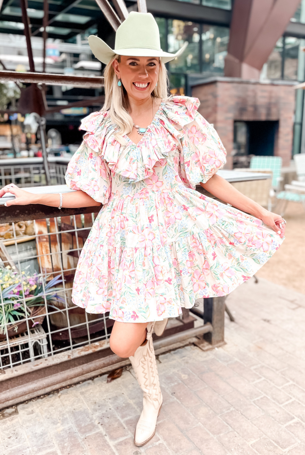 Dana Floral Dress