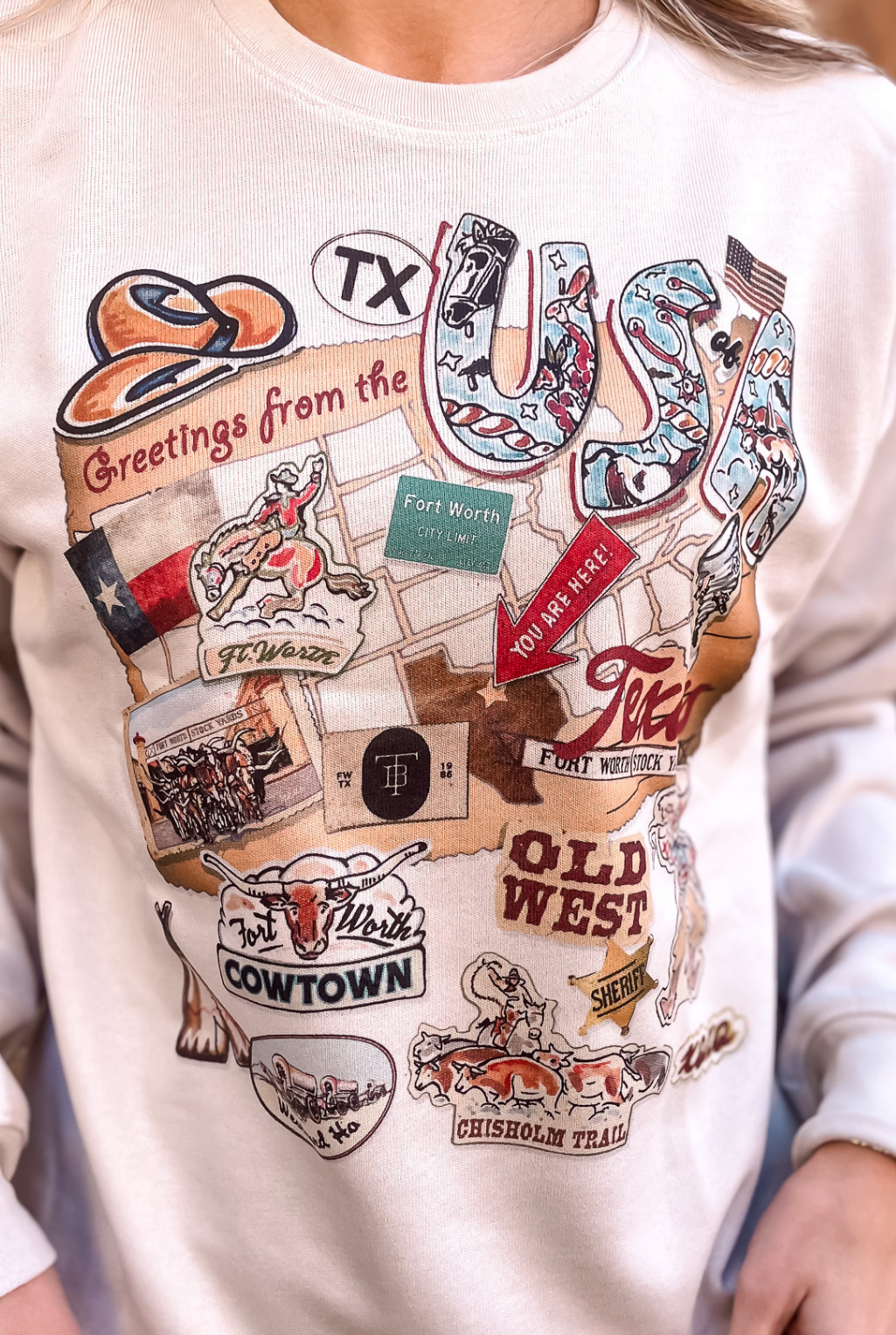 Travel Patch Sweatshirt