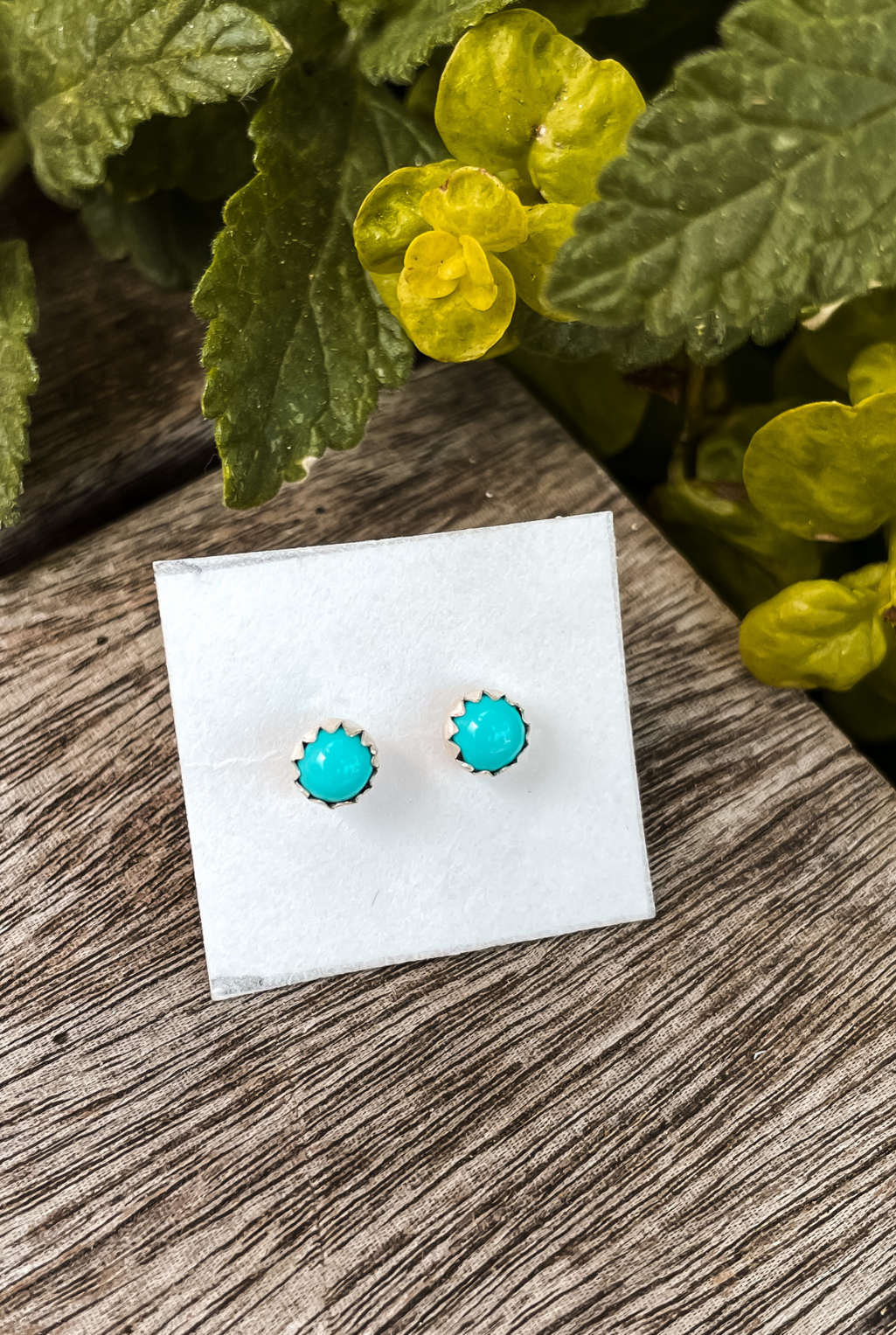 Yazzie Mini Turquoise Stud