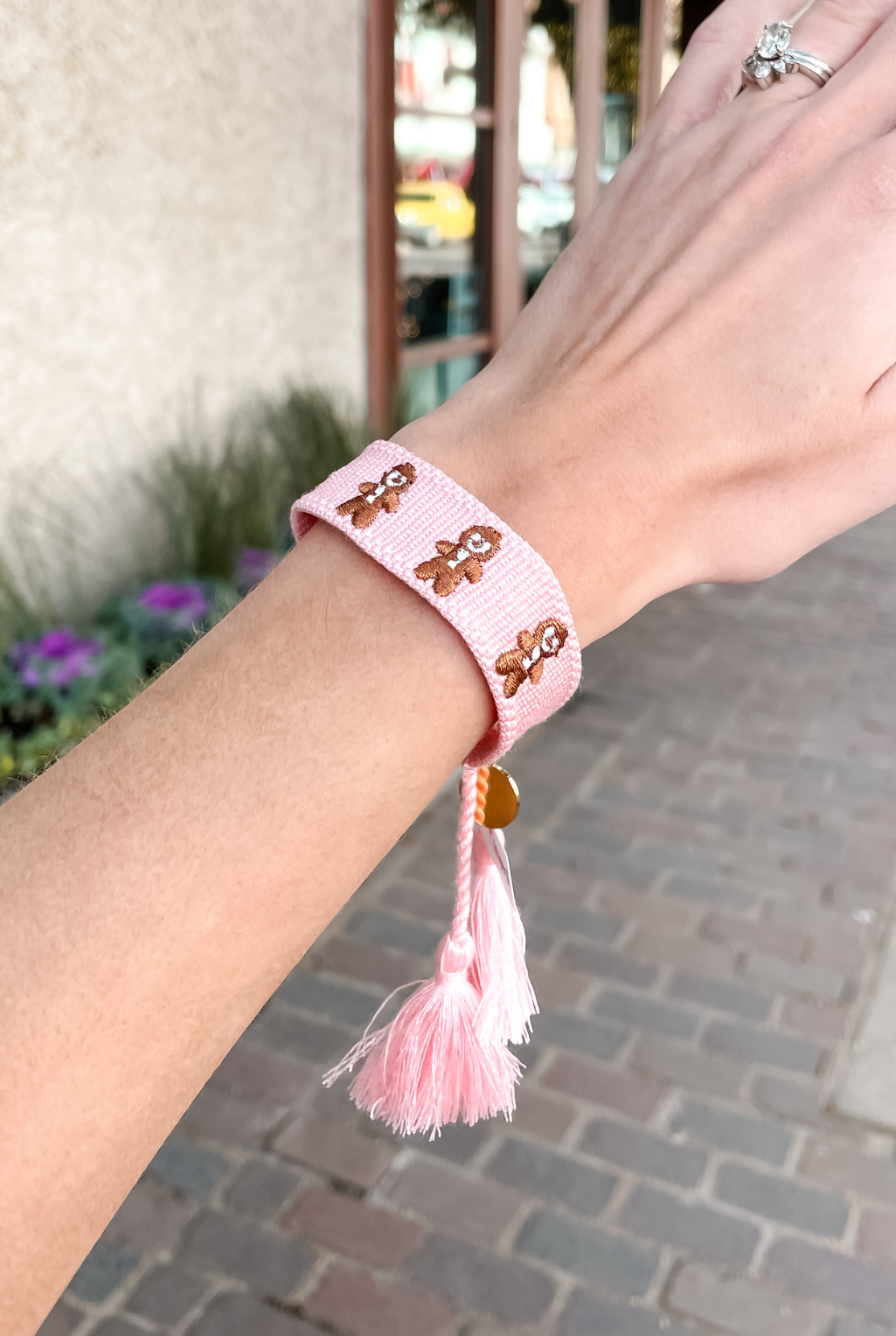 Gingerbread Tassel Bracelet