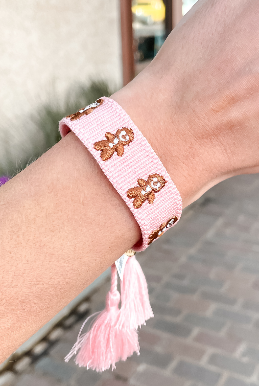 Gingerbread Tassel Bracelet