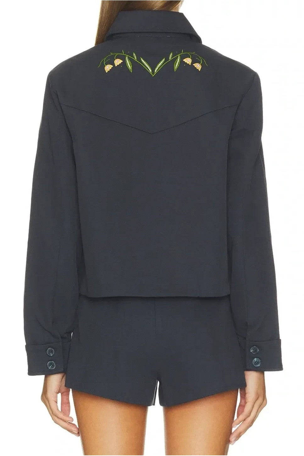 Jalen Floral Embroidered Jacket