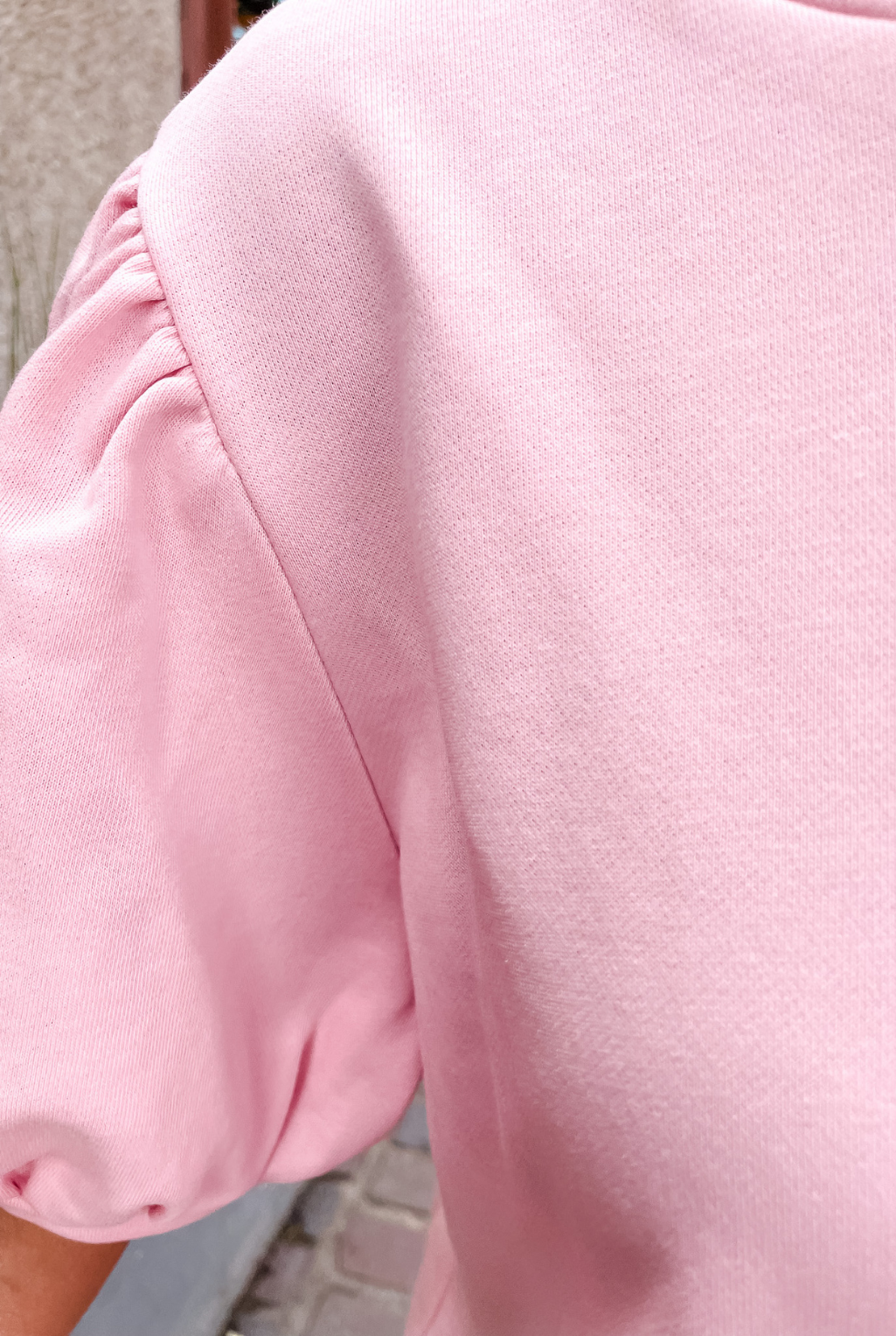 Scallops + Pearls Short Set - Pink