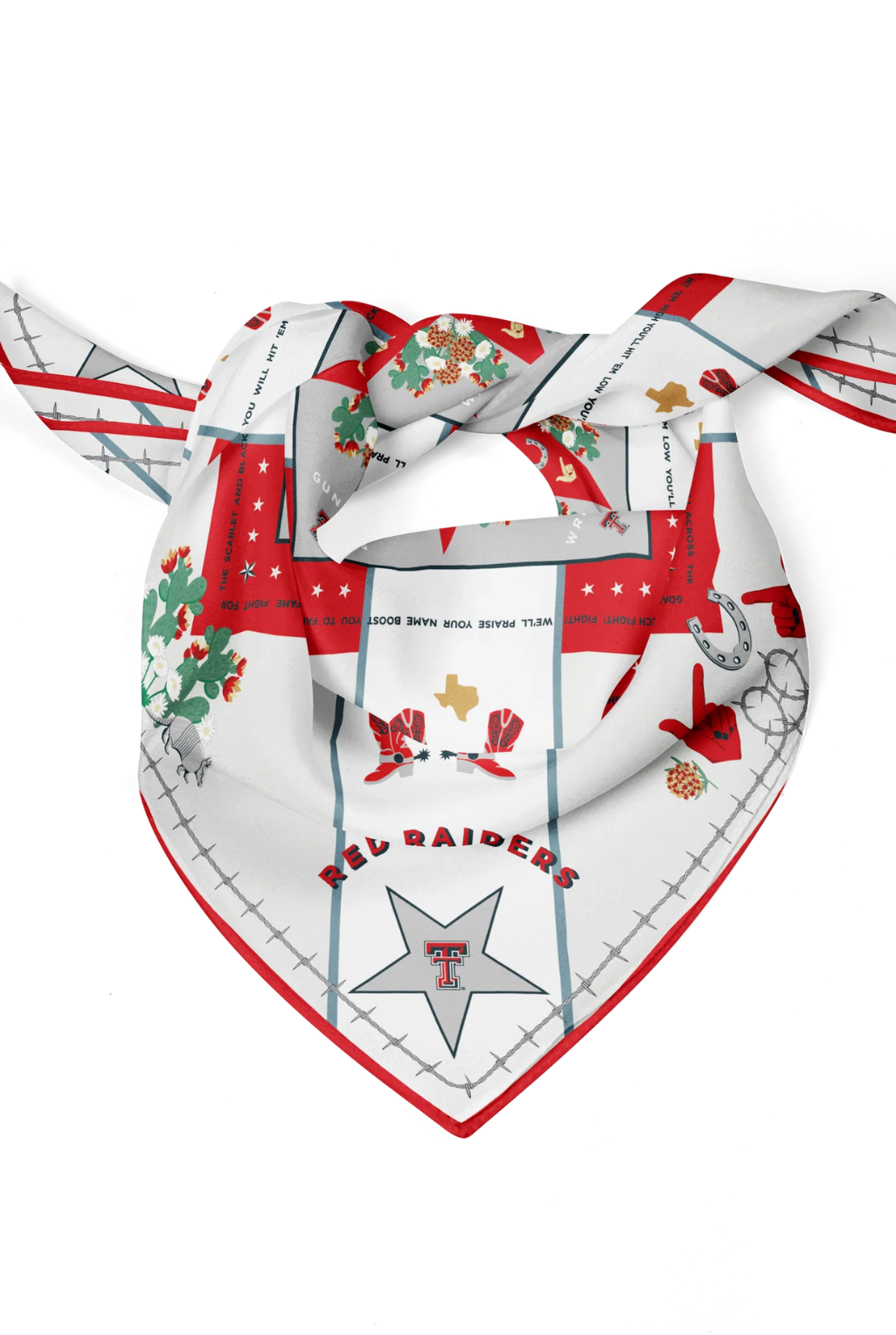 Texas Tech Red Raiders Silk Scarf