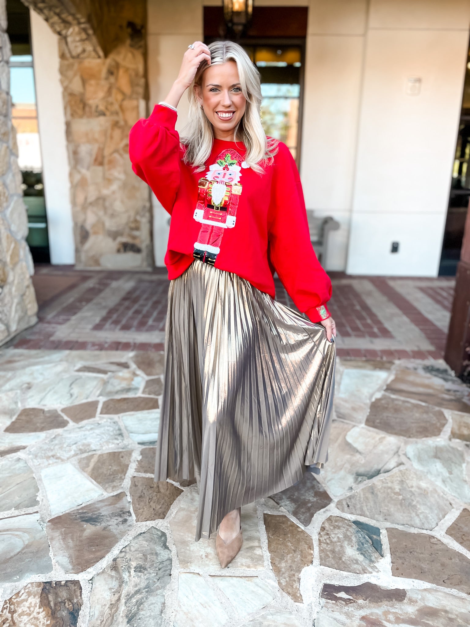 Santa Nutcracker Sweatshirt