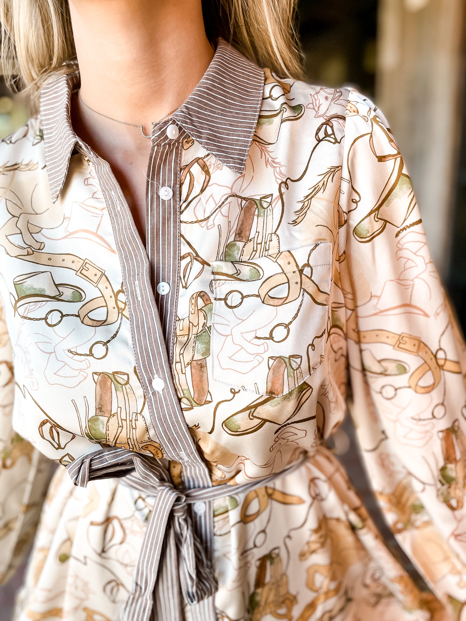 Tack Room Dress - Ivory