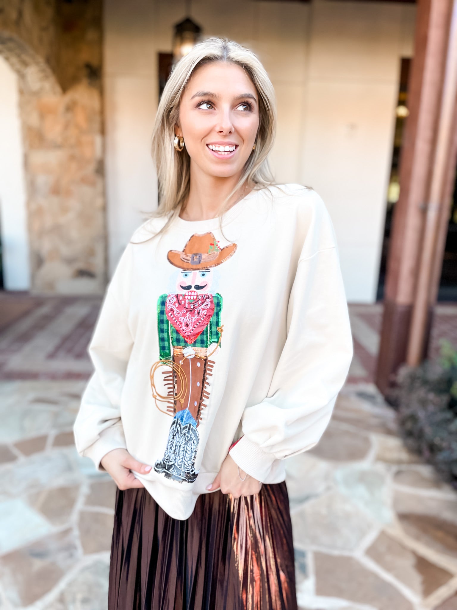 Cowboy Nutcracker Sweatshirt