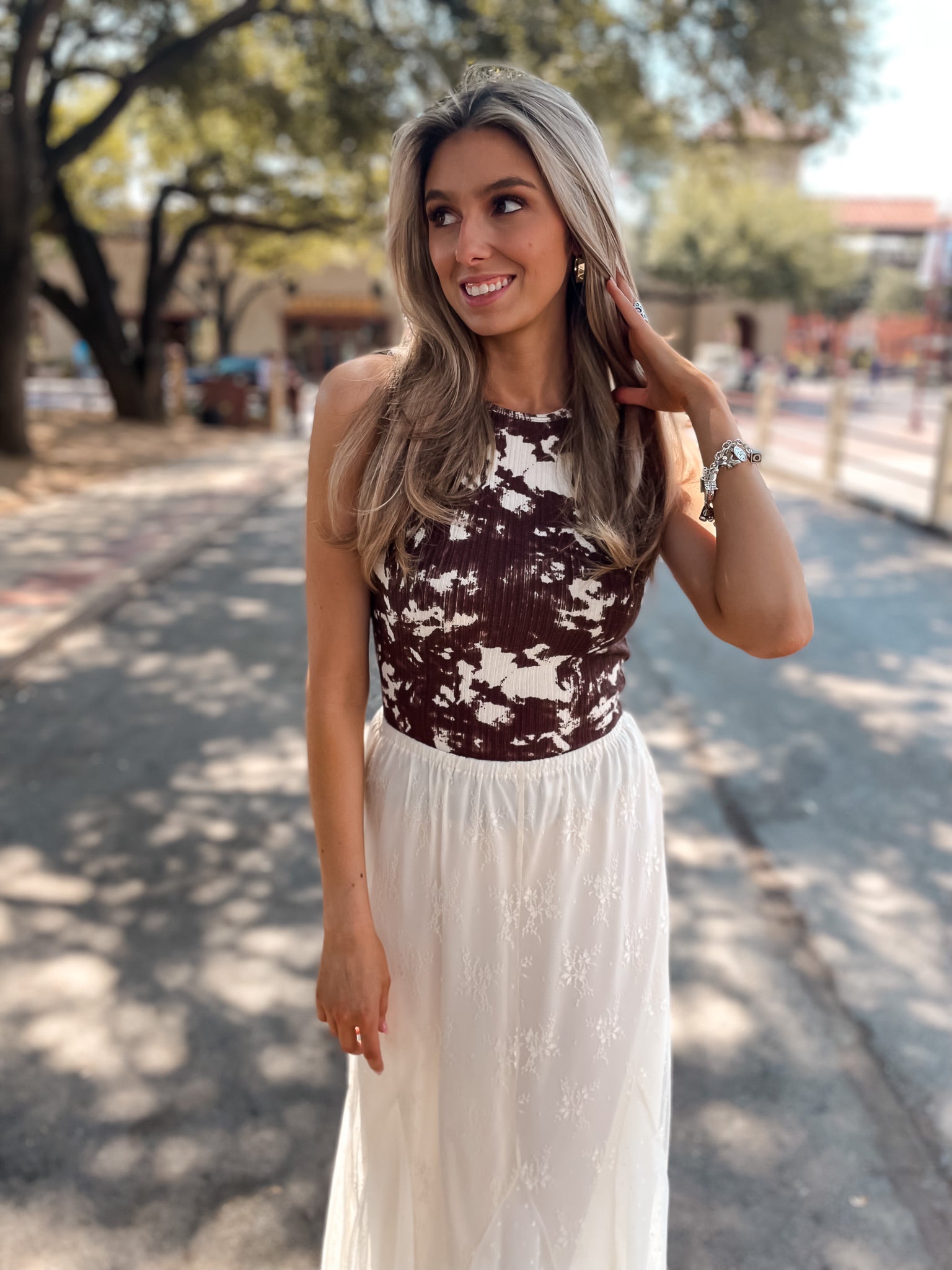 Sleeveless Cattleman Top