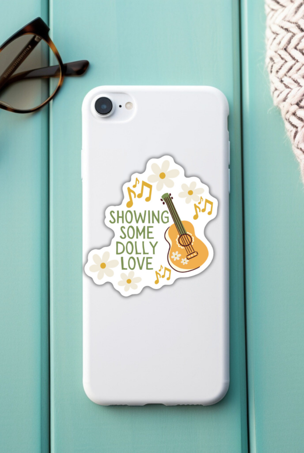 Show Some Dolly Love Sticker