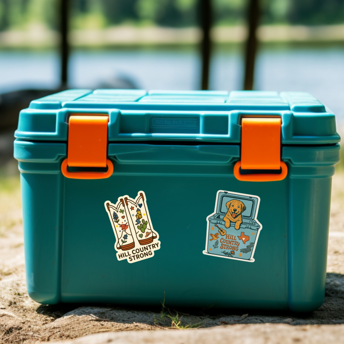 Hill Country Strong Sticker