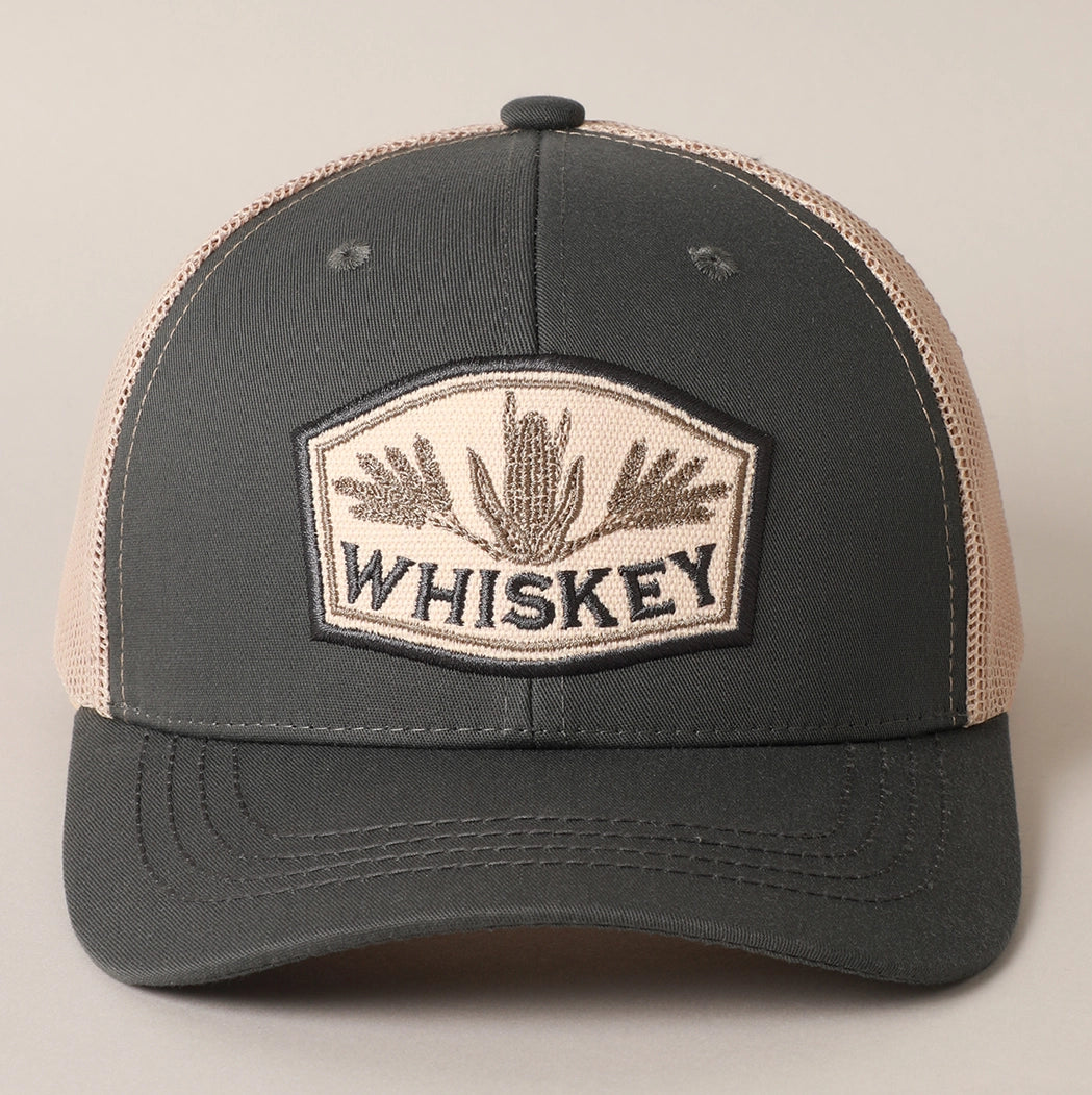 Whiskey Trucker Cap