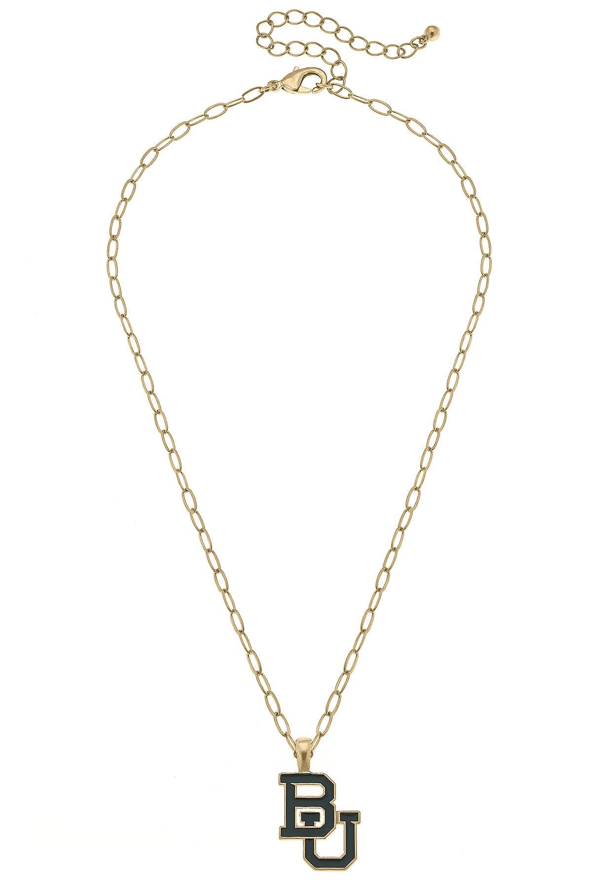 Baylor Bears Enamel Pendant Necklace