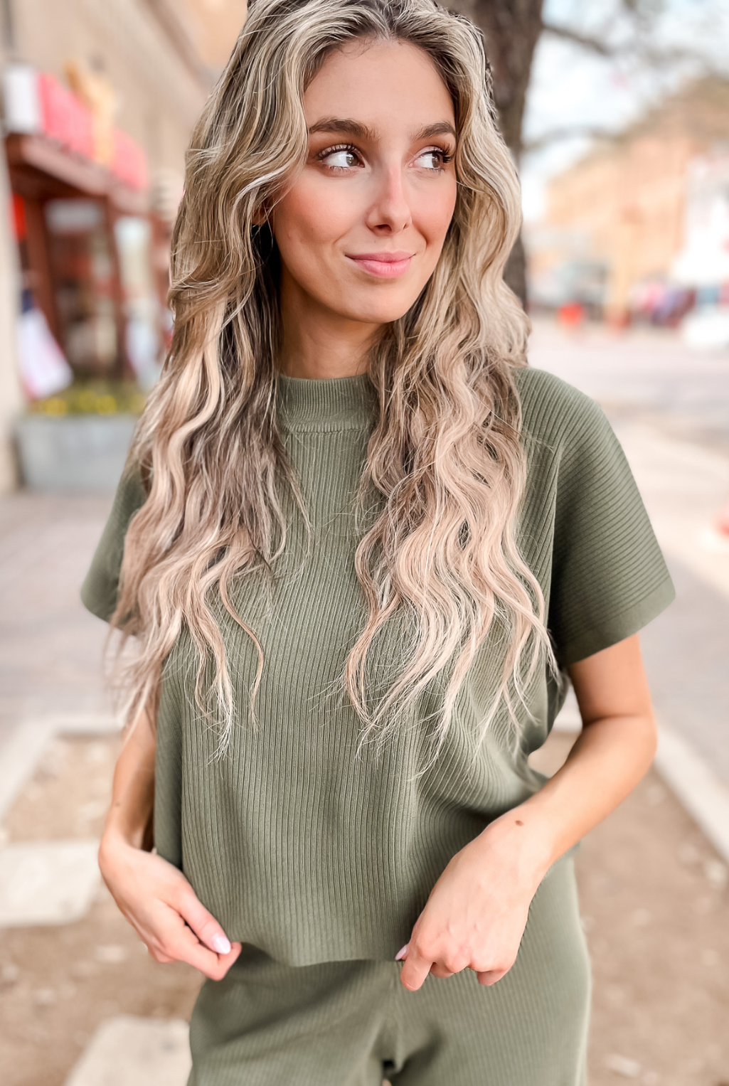 Shannon Says Set - Olive