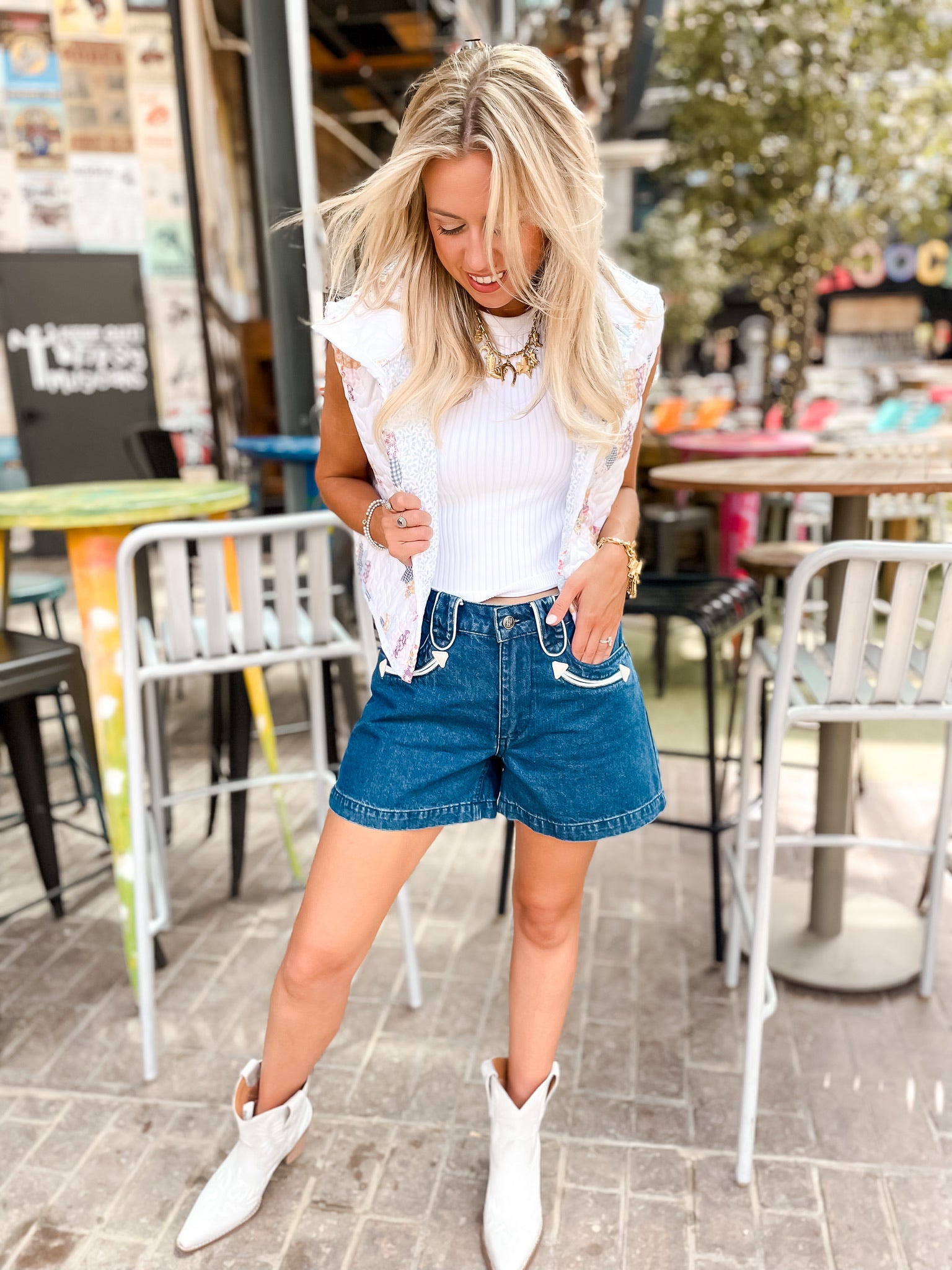 Pastel Dresden Cate Vest