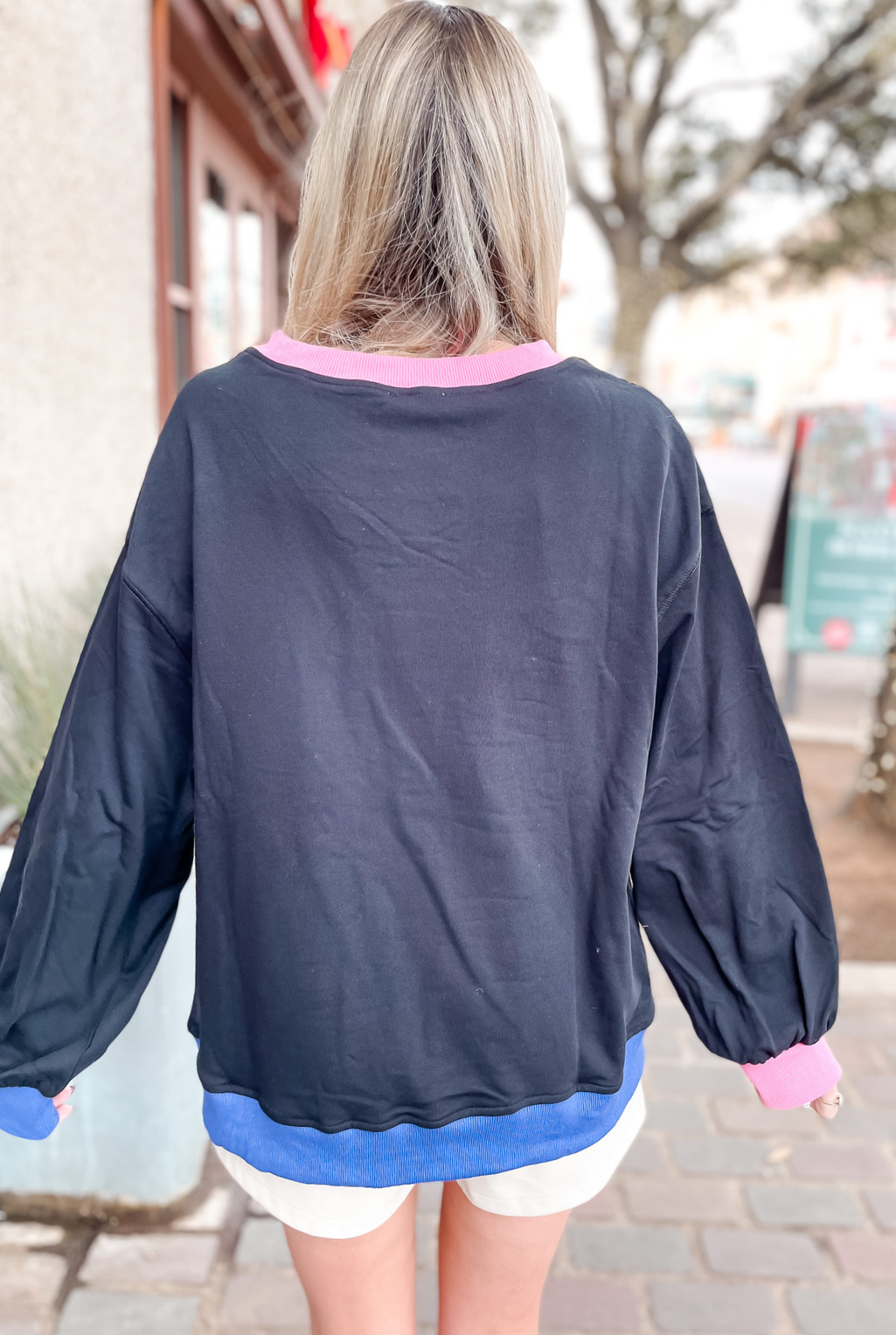 Nutcracker Duo Sequin Sweatshirt - Black