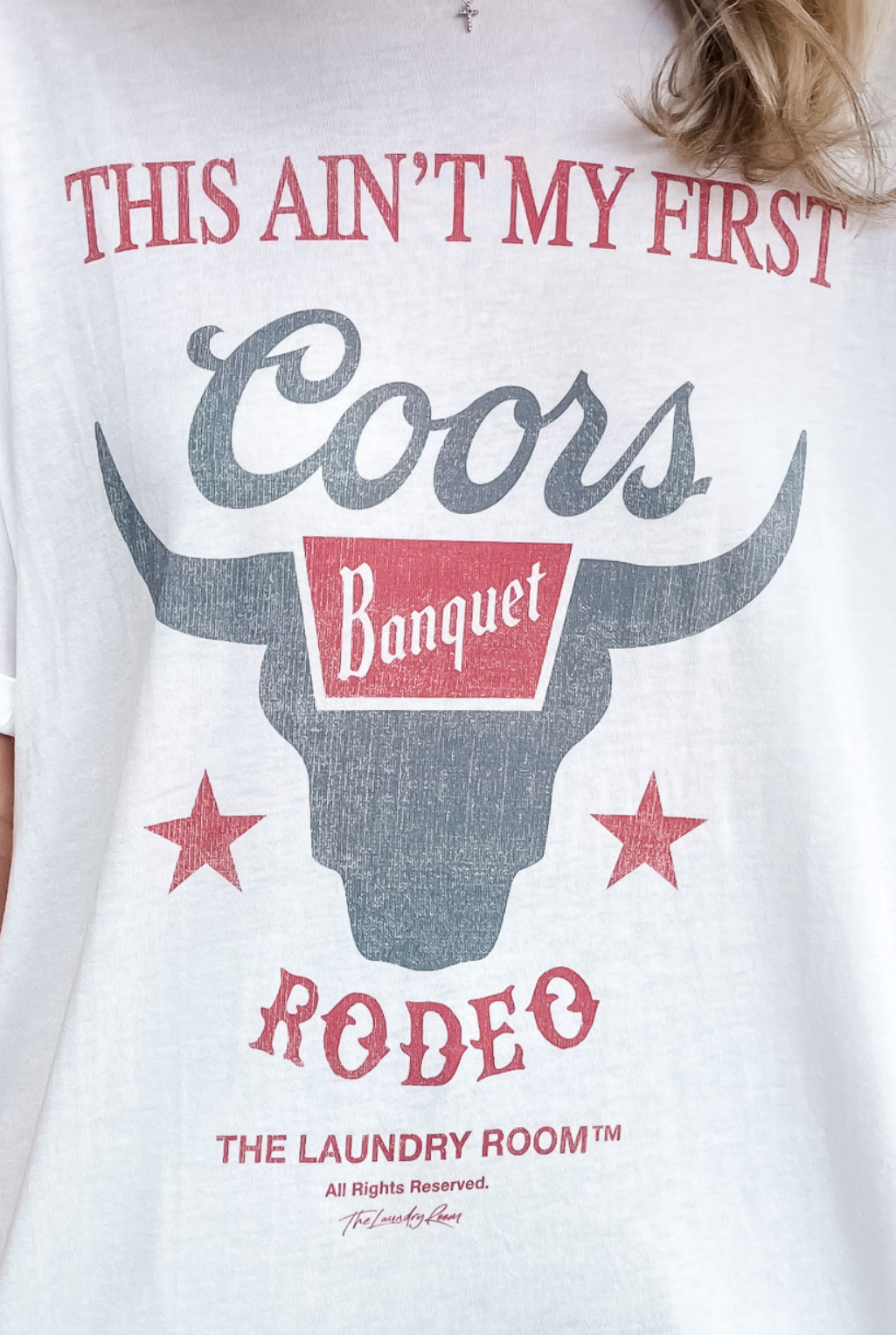 Coors First Rodeo T-Shirt - White