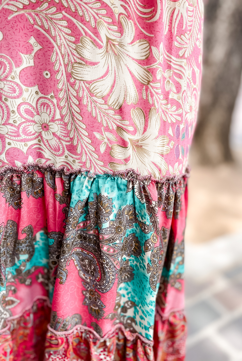 Coral Dreams Maxi Dress