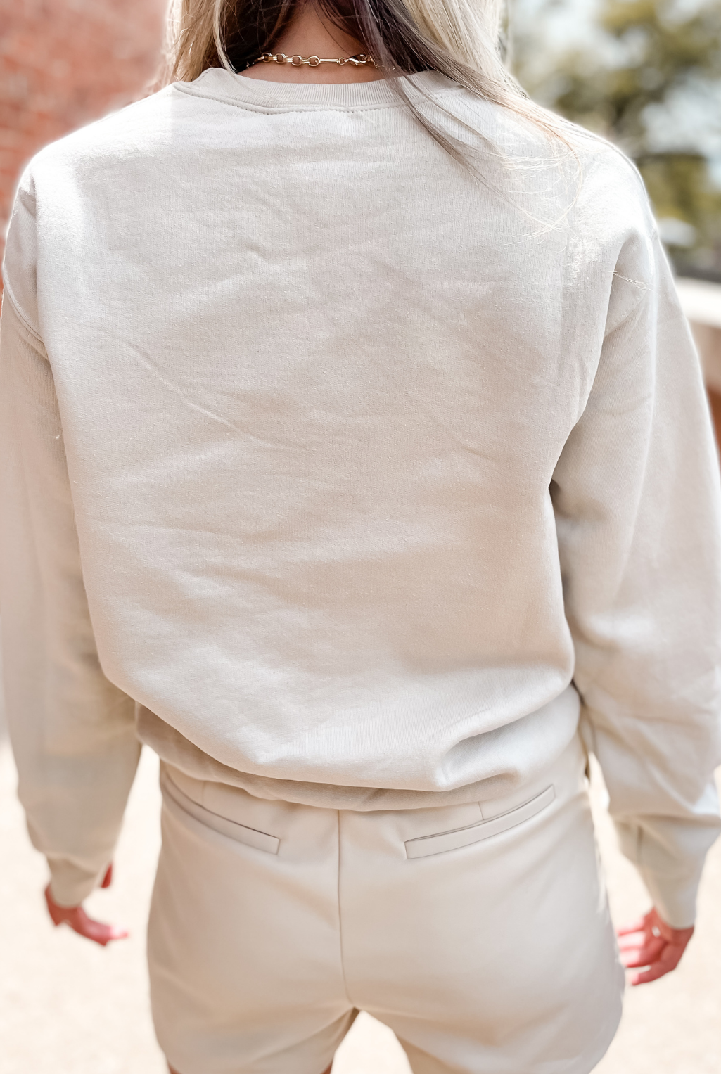 Whiskey Weather Sweatshirt - Sand