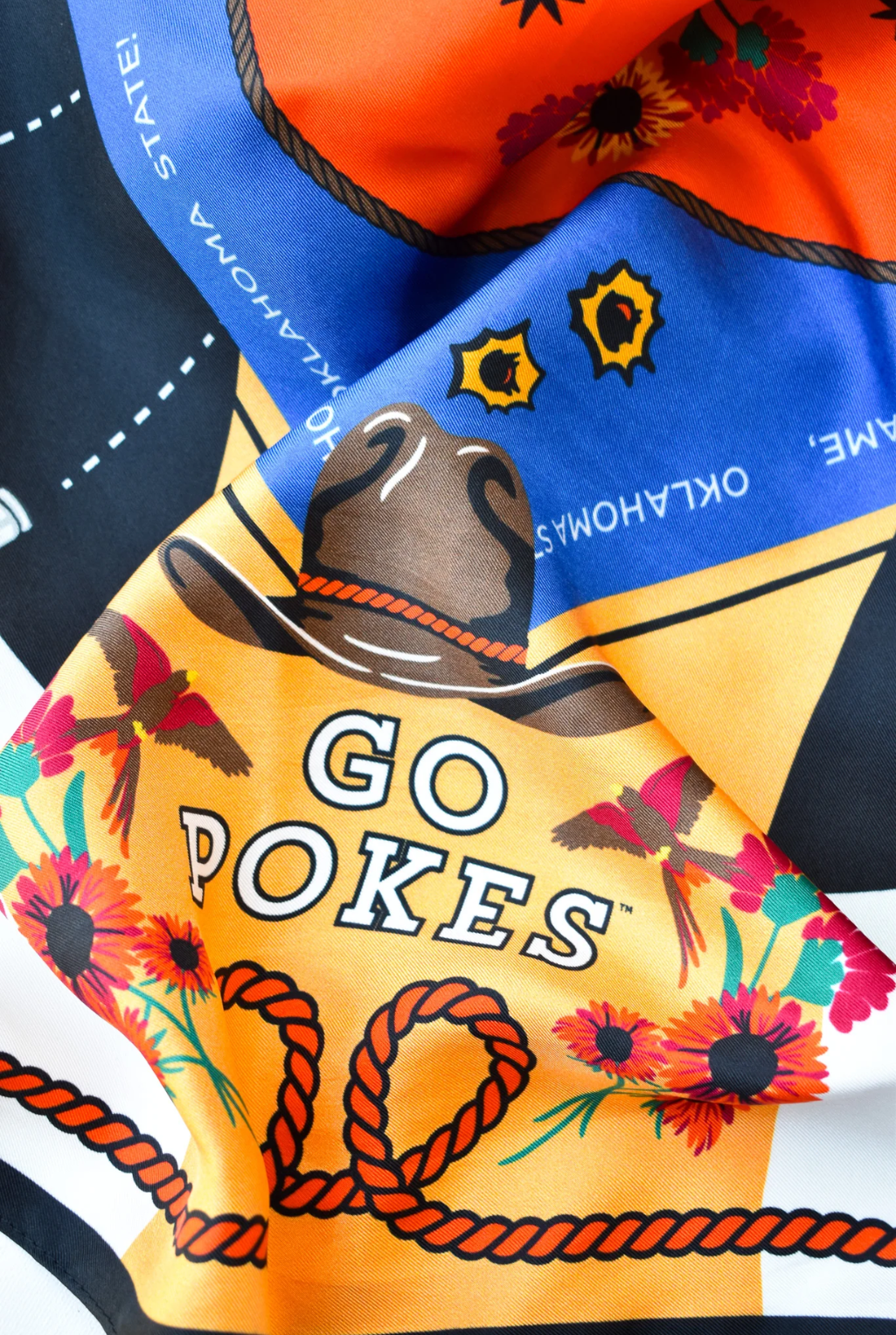 OSU Cowboys Silk Scarf