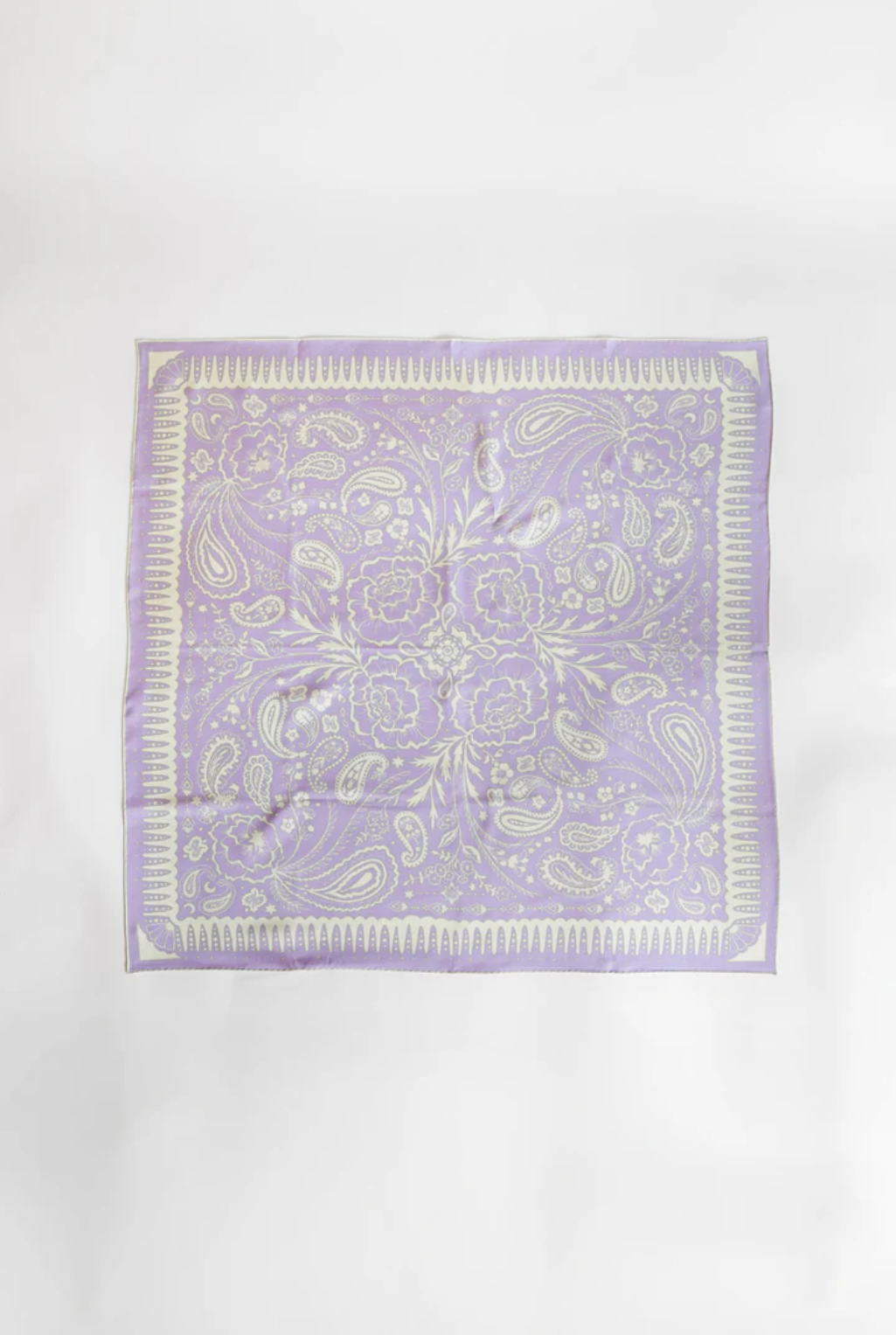 Lavender Fields Silk Square Scarf
