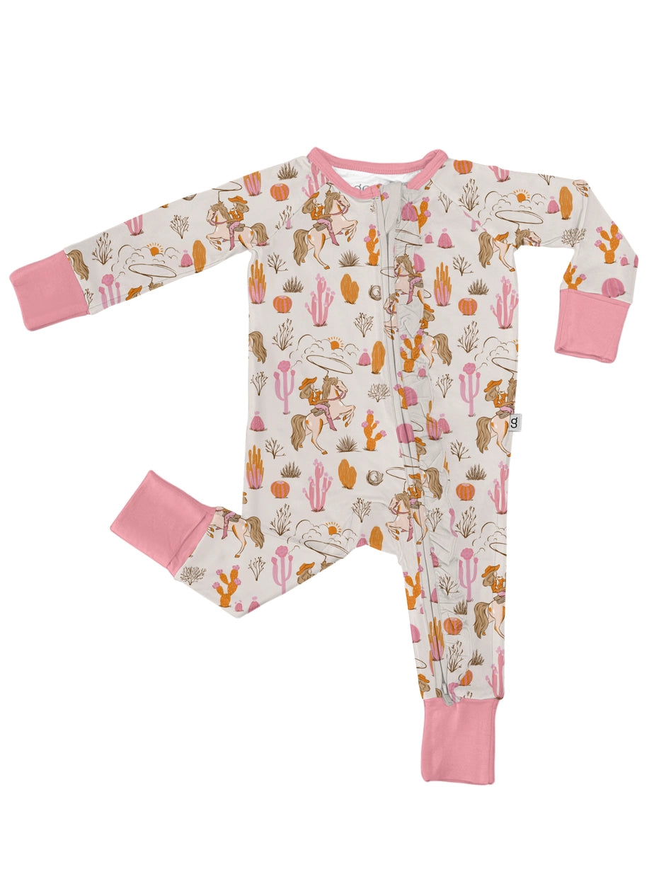 Saddle Up Cowgirl PJ Onesie