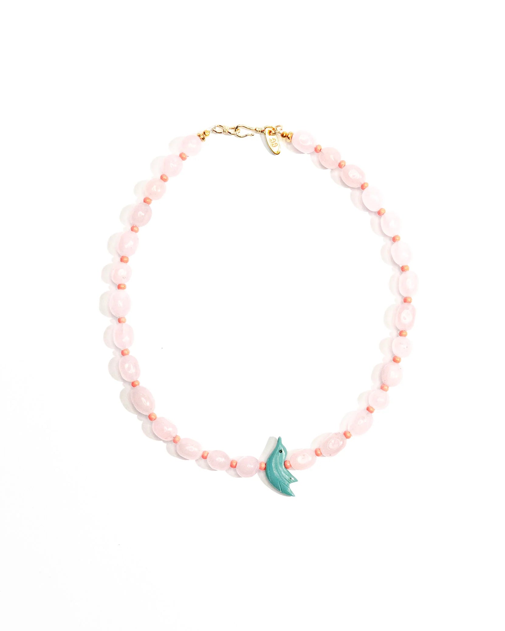 Turquoise Hummingbird Necklace