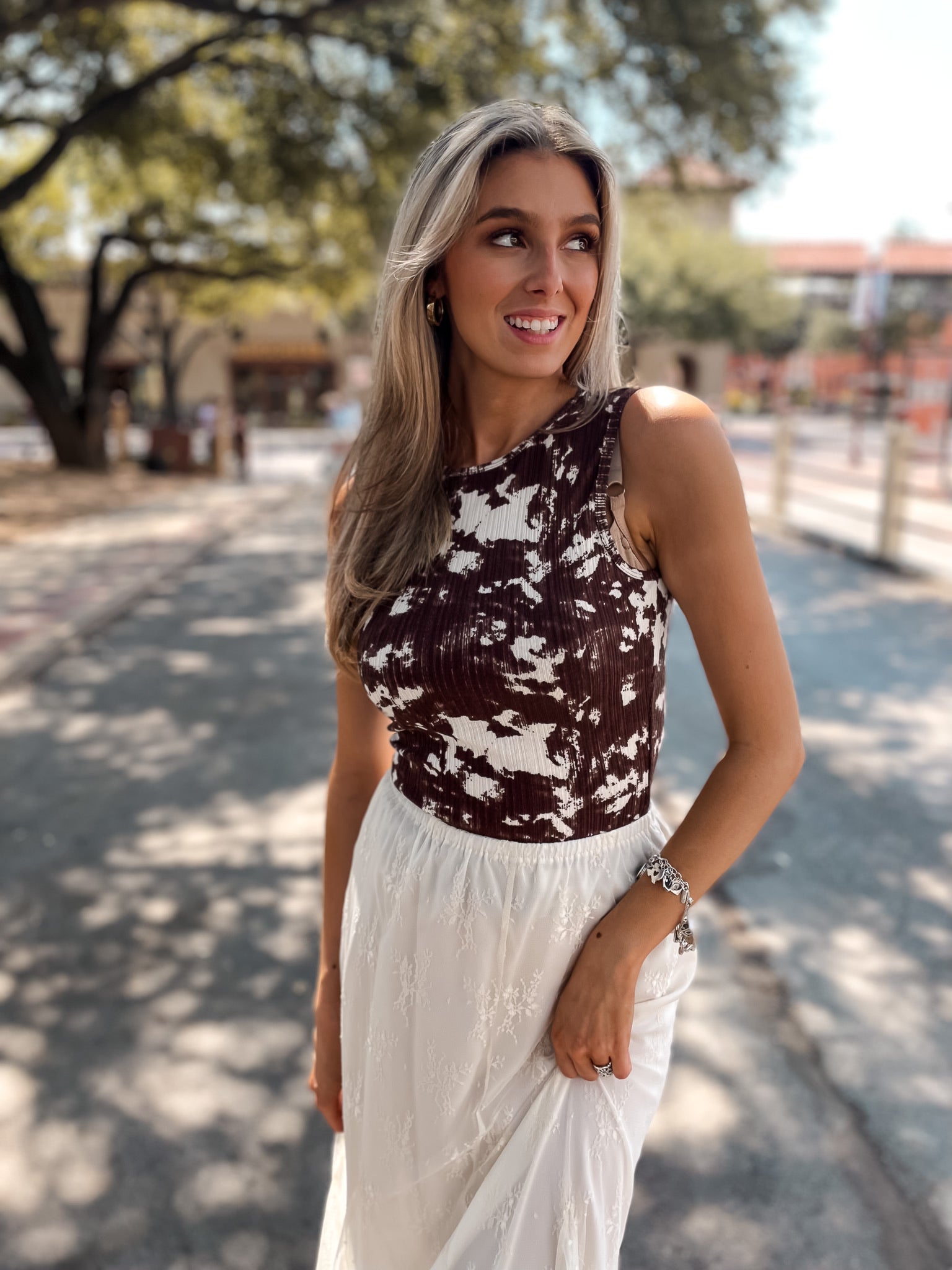 Sleeveless Cattleman Top