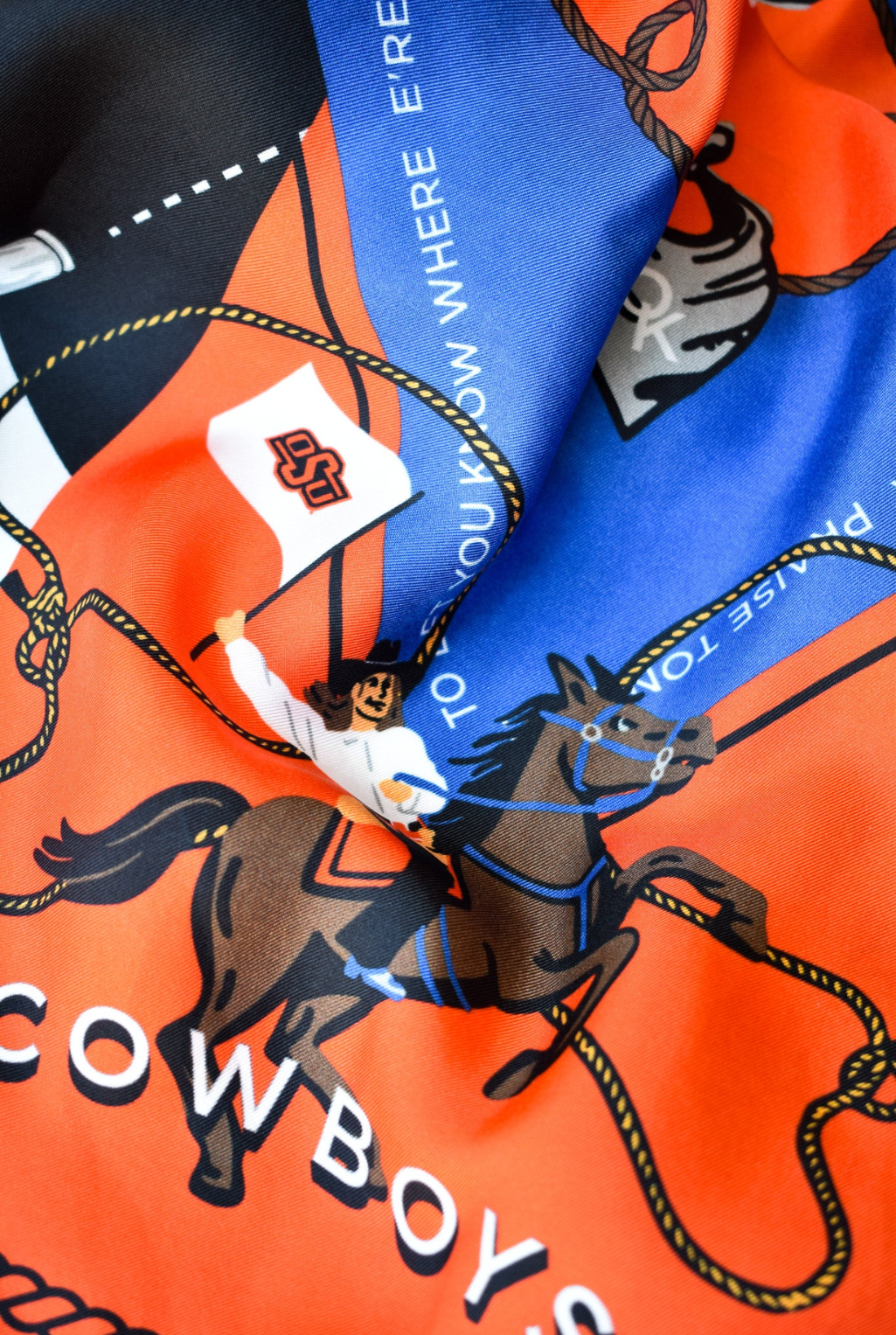 OSU Cowboys Silk Scarf